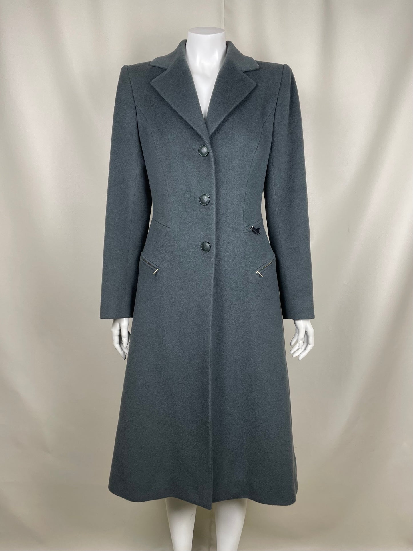 Hermès 1990’s  Wool & Cashmere Coat (S)