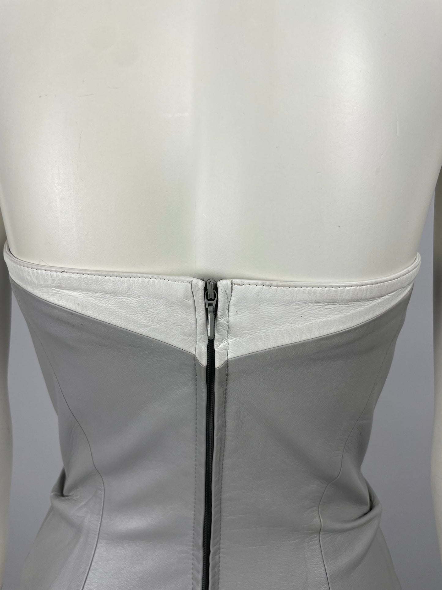 Plein Sud F/W 1991 Leather Bustier