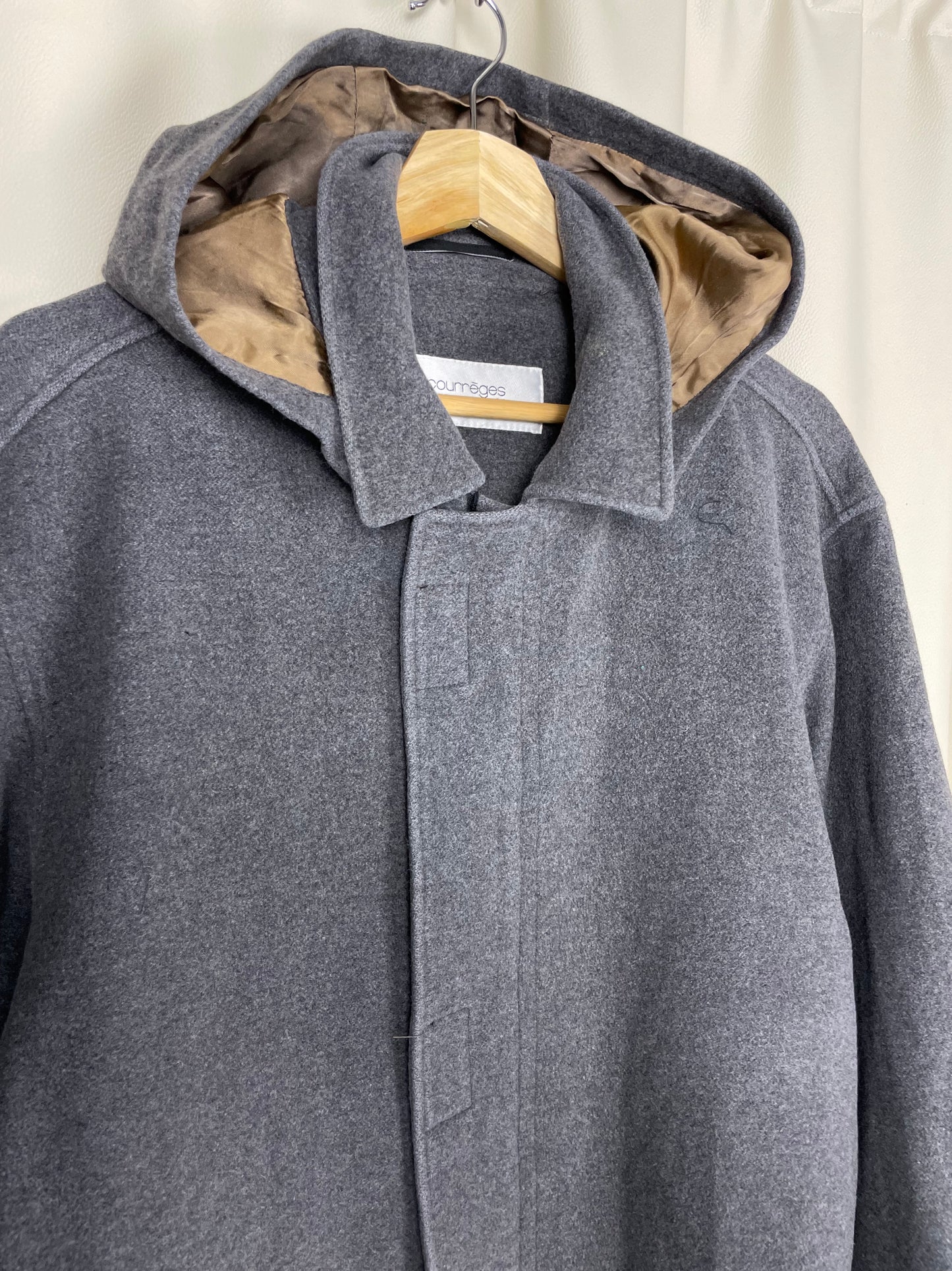 Courrèges Wool Coat (M)