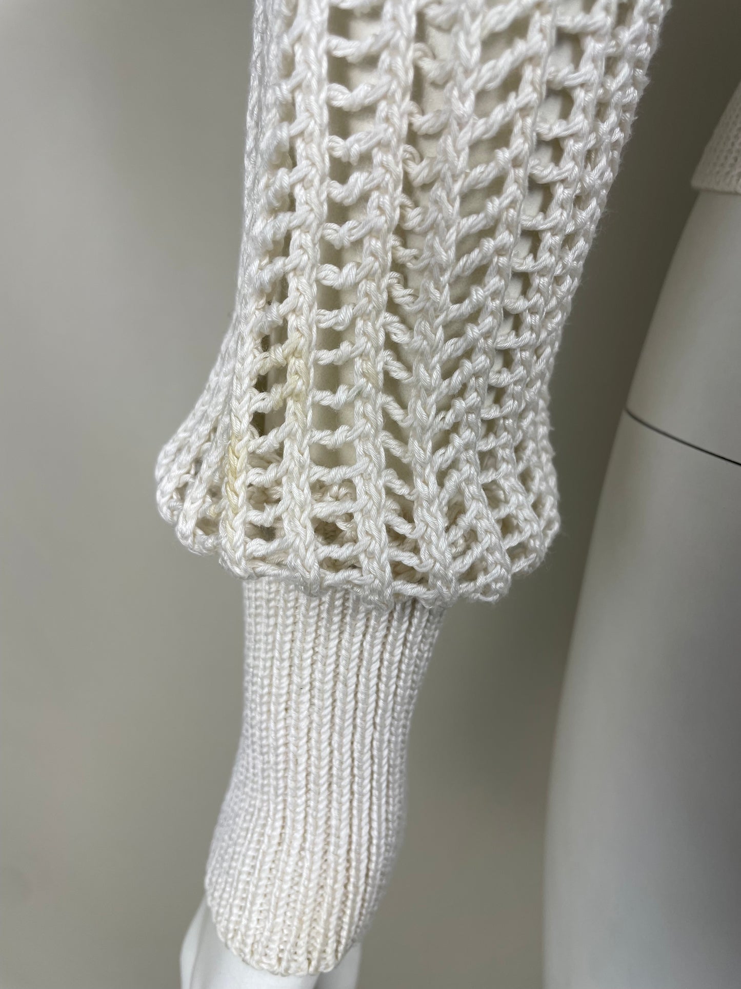 Jean Paul Gaultier Lace Cardigan (S)