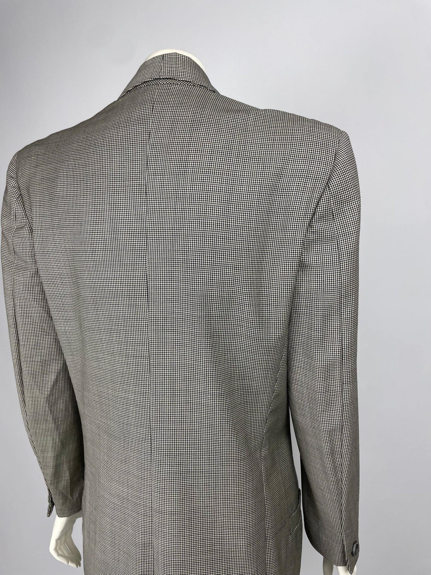 Gianni Versace F/W 1990 Houndstooth Blazer