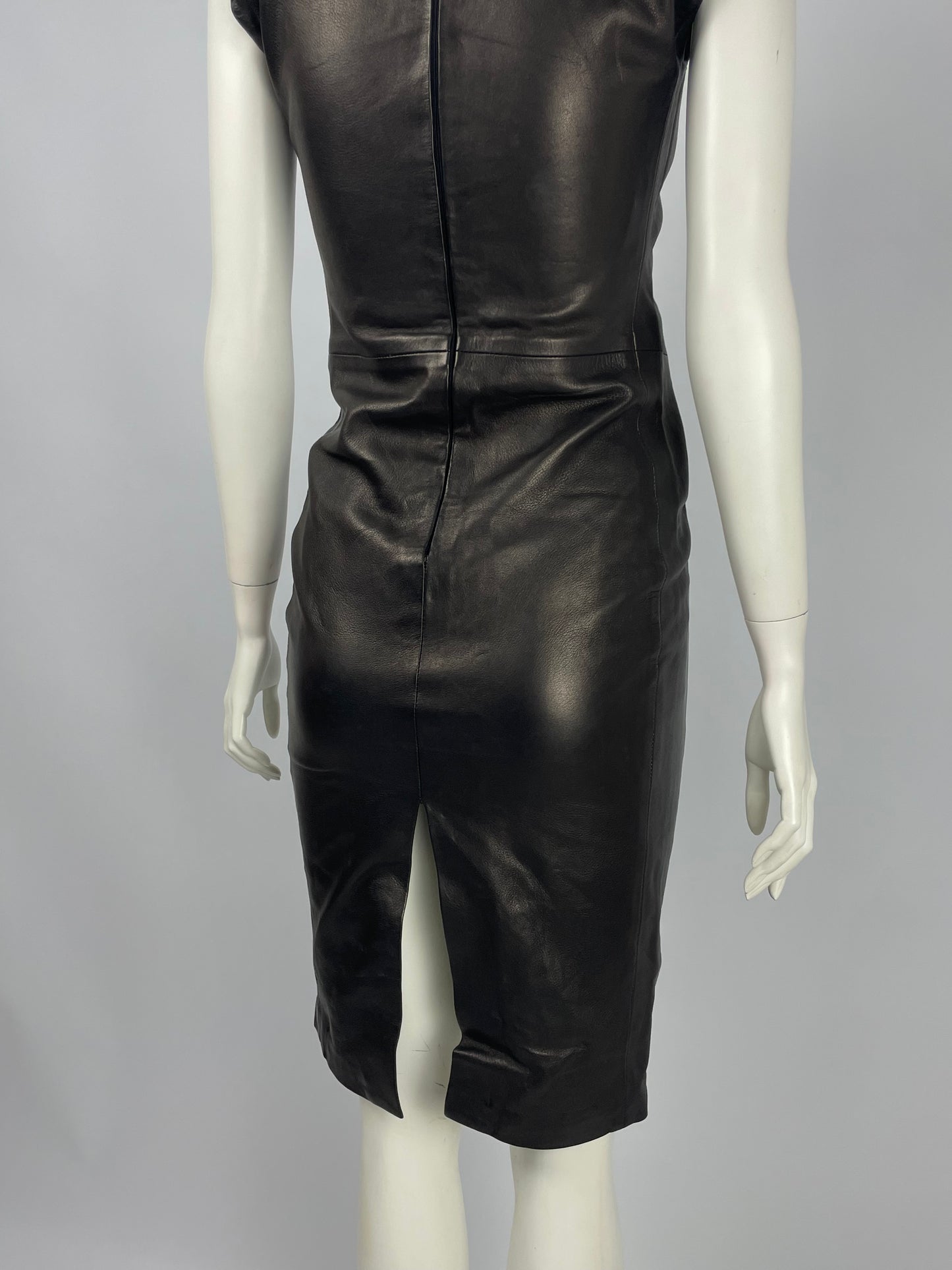 Gianni Versace F/W 2001 Leather Dress