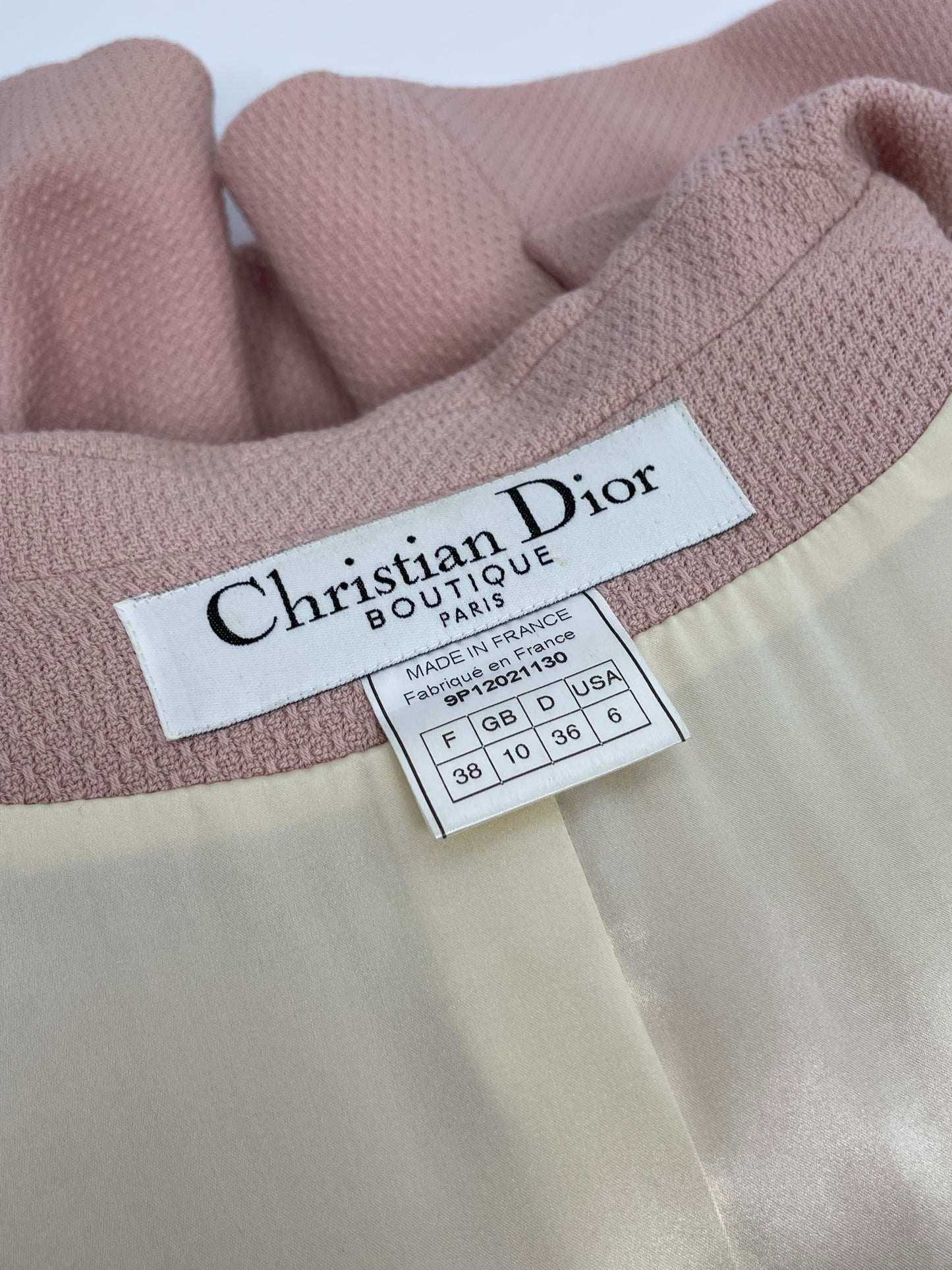 Dior by John Galliano S/S 1999 Bar short sleeve blaze