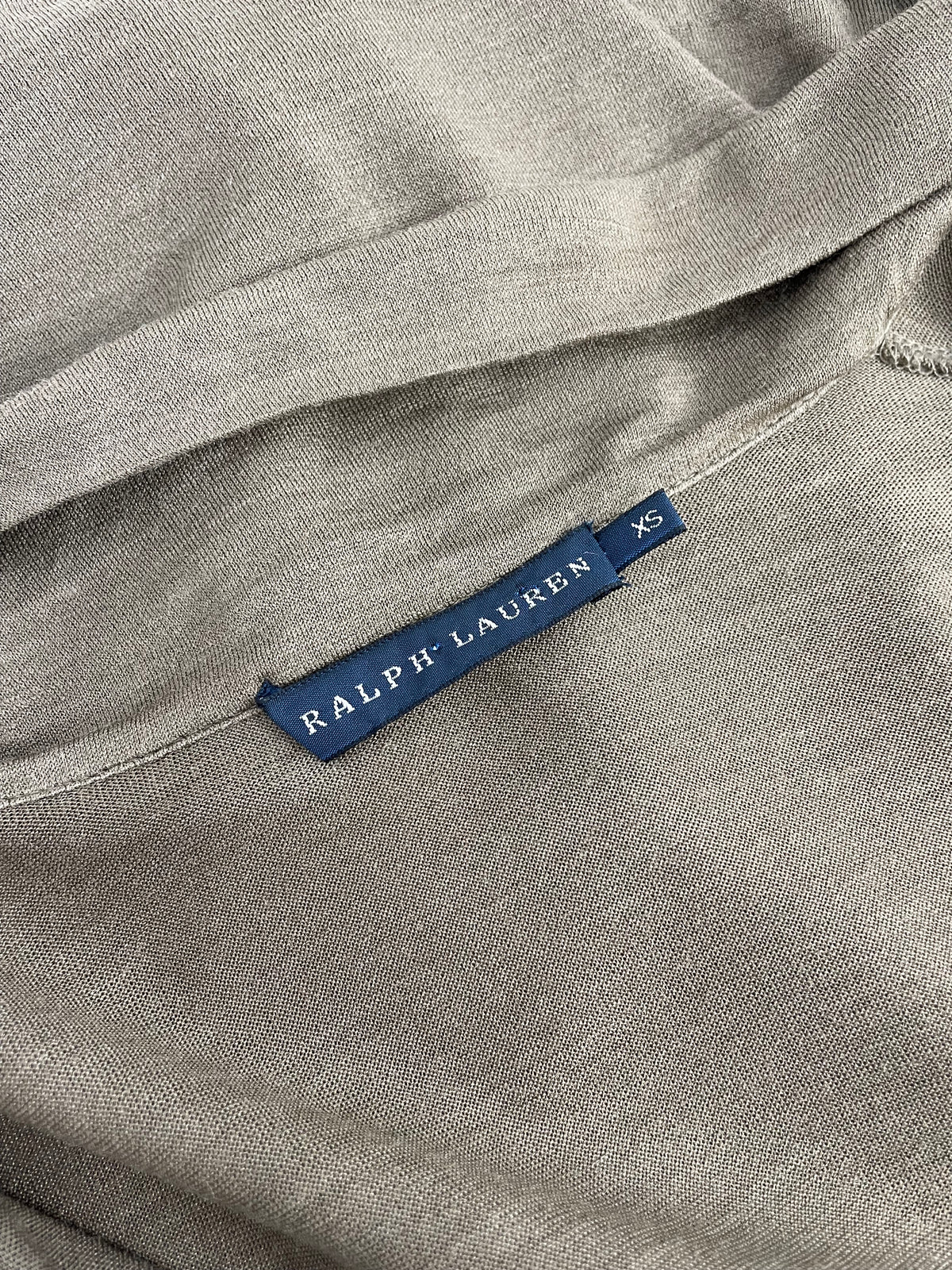 Ralph Lauren 2000's silk ruffle blouse