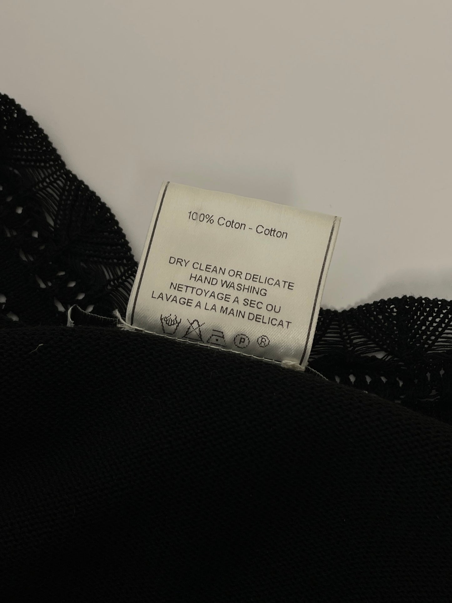 Dior by John Galliano S/S 2000 bondage knit top.