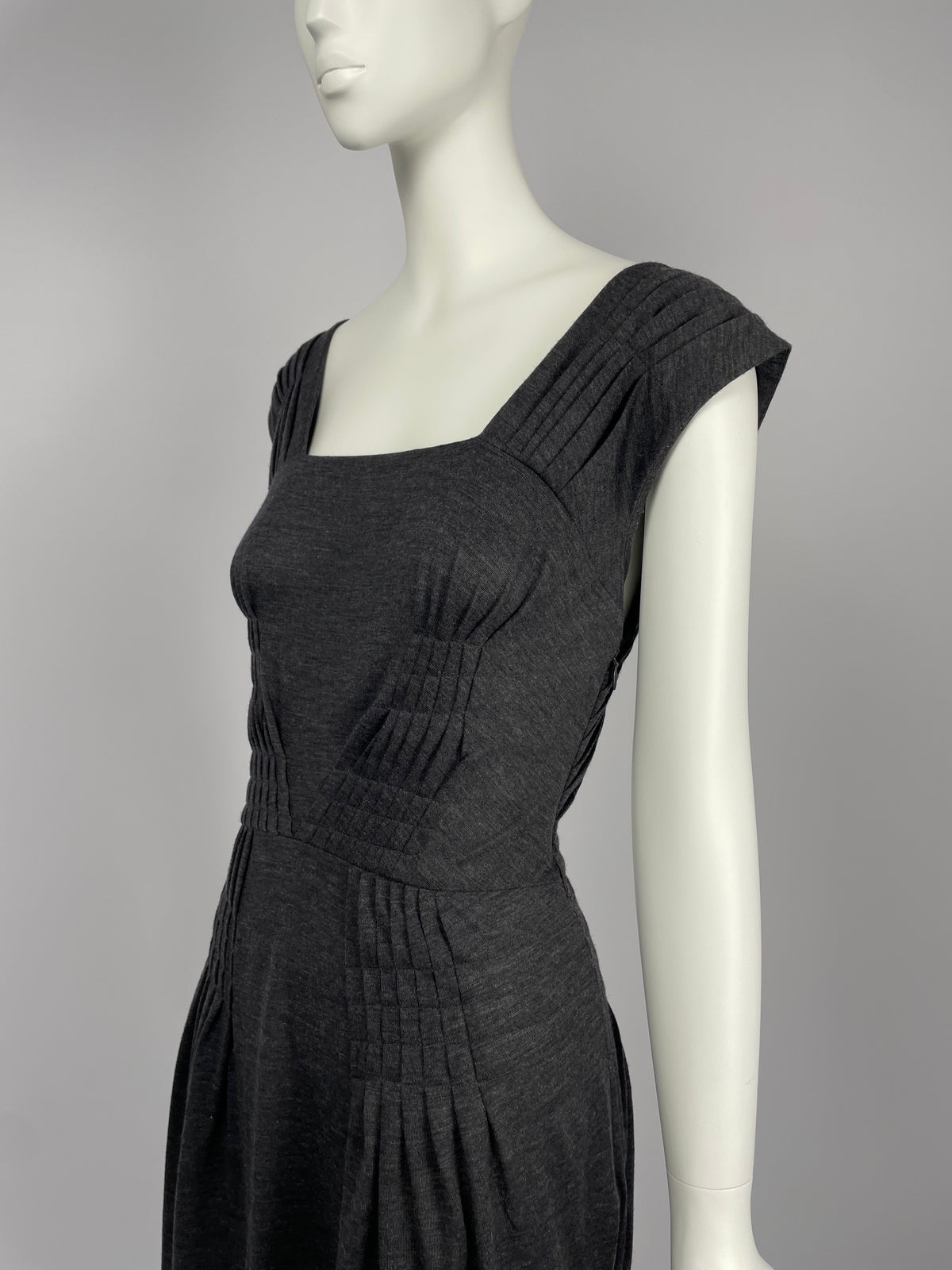Dior by John Galliano F/W 2007 pleated maxi dress