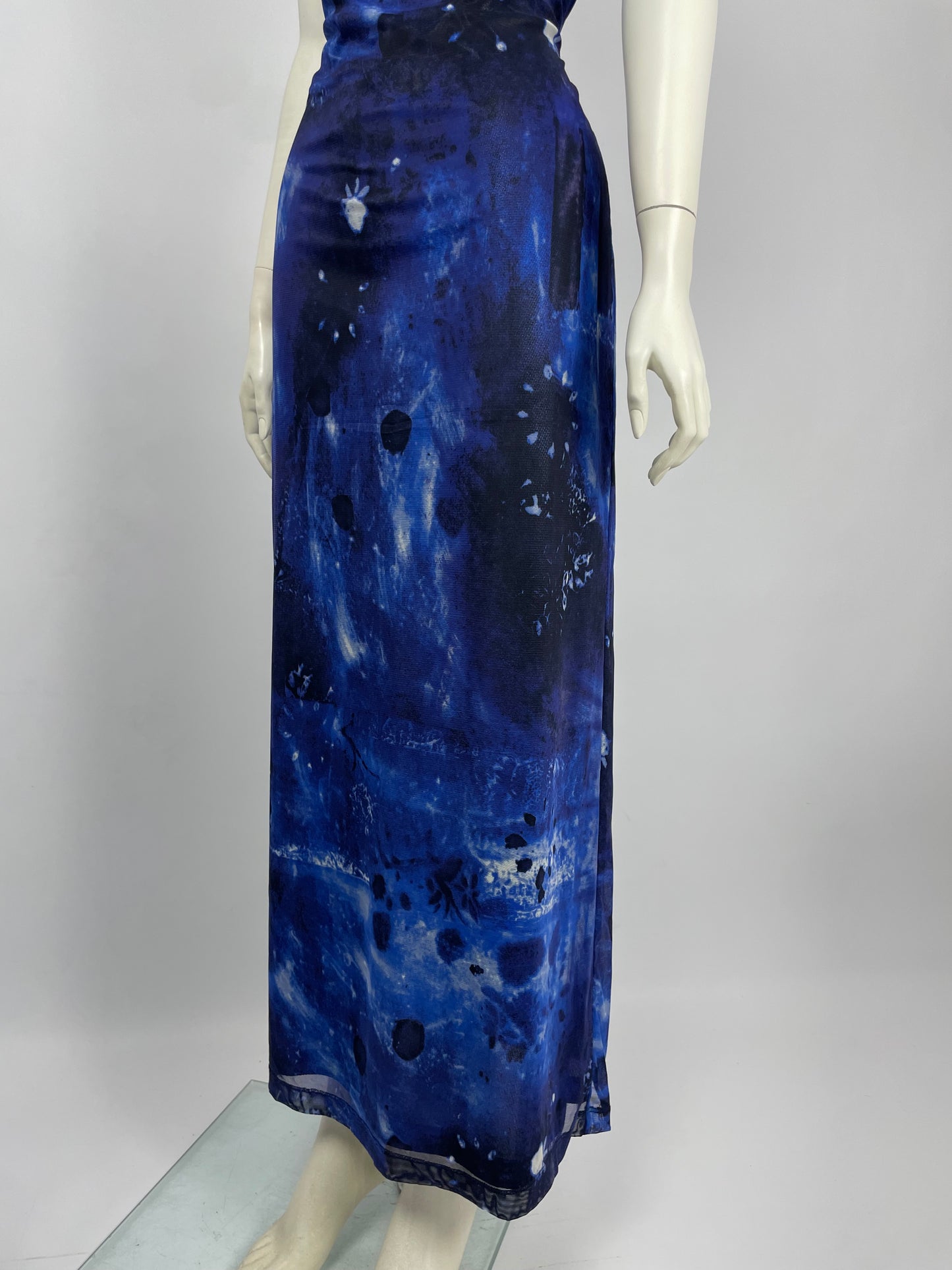 Plein Sud S/S 1998 Maxi Mesh Dress