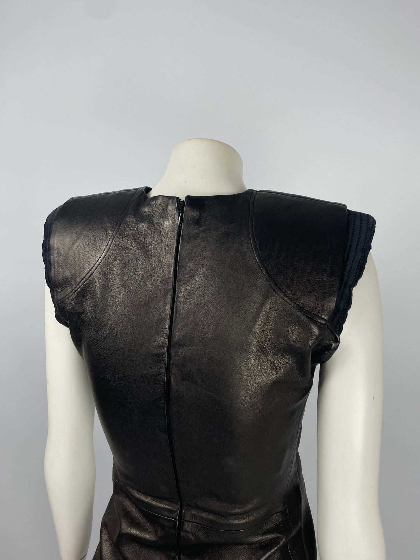 Gianni Versace F/W 2001 Leather Dress
