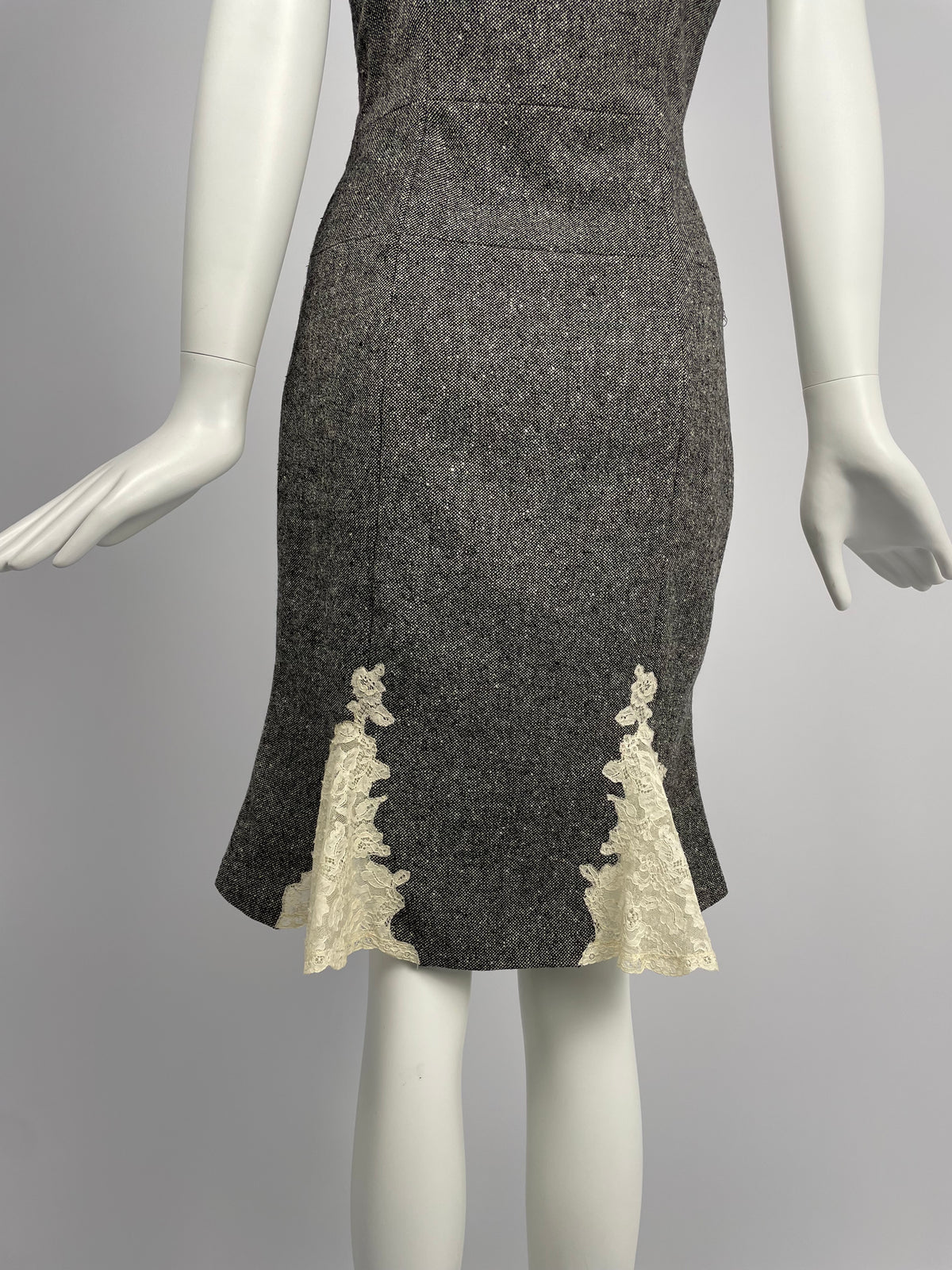 Dior by John Galliano F/W 1998 Lace details dress