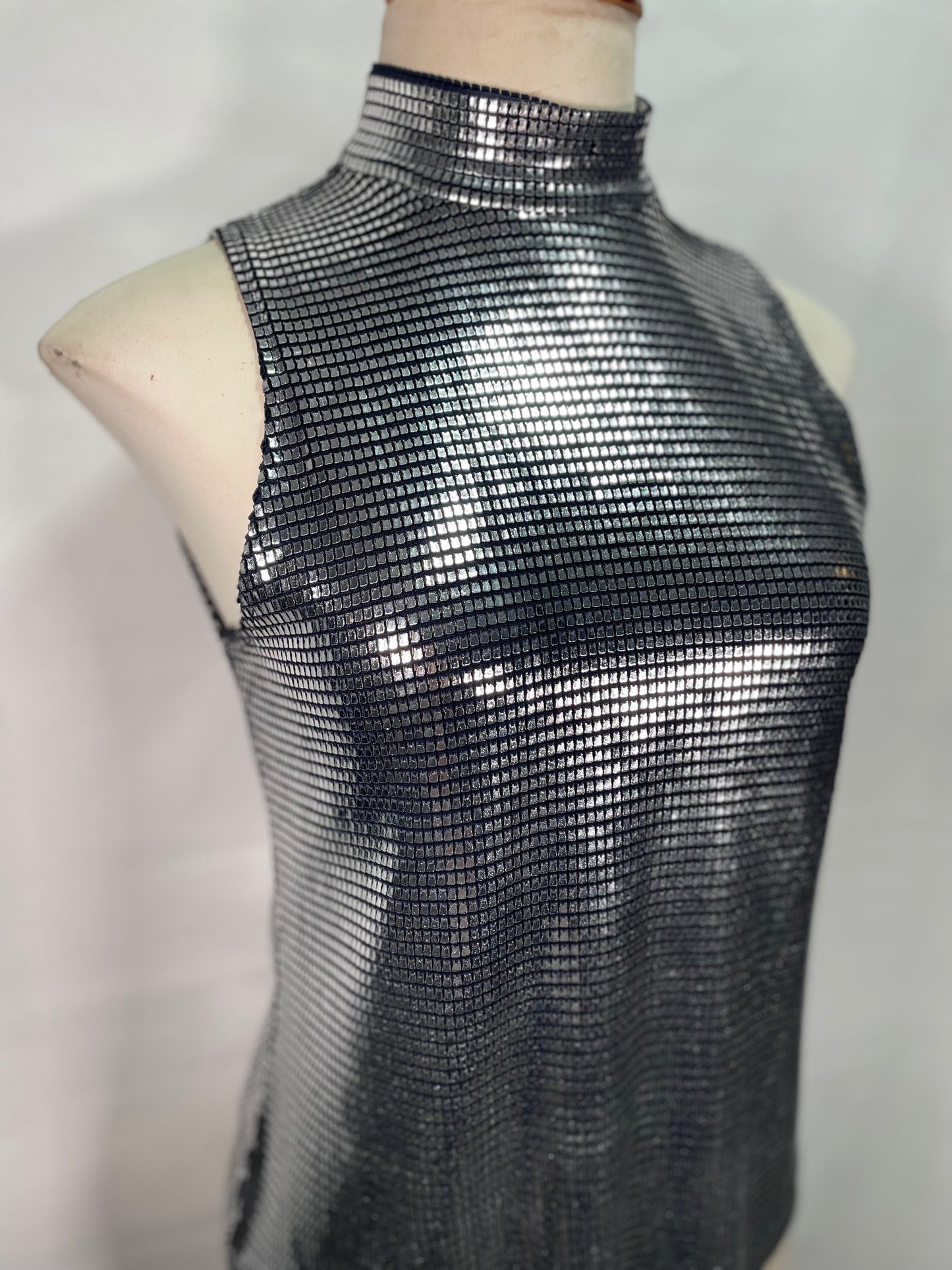 Paco Rabanne 1980’s Shiny Top (M)