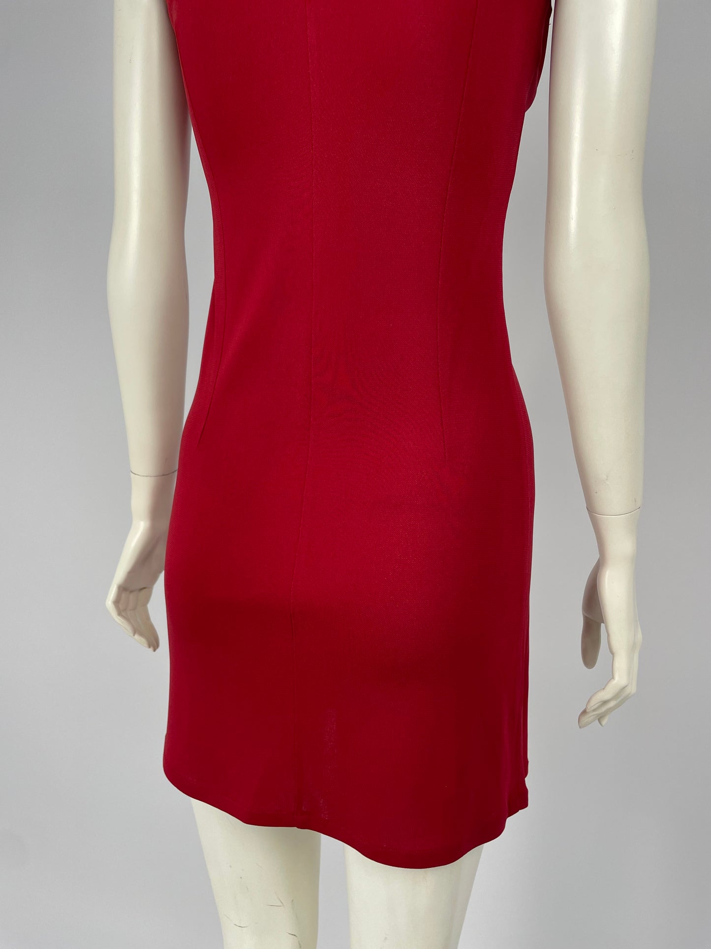 Dolce & Gabbana 1990’s wide neckline mini dress.