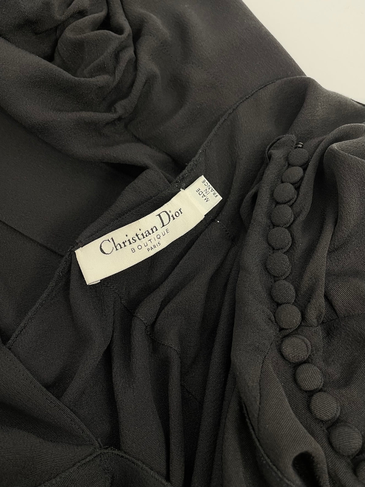 Dior by John Galliano F/W 2006 Asymmetrical Silk Dress