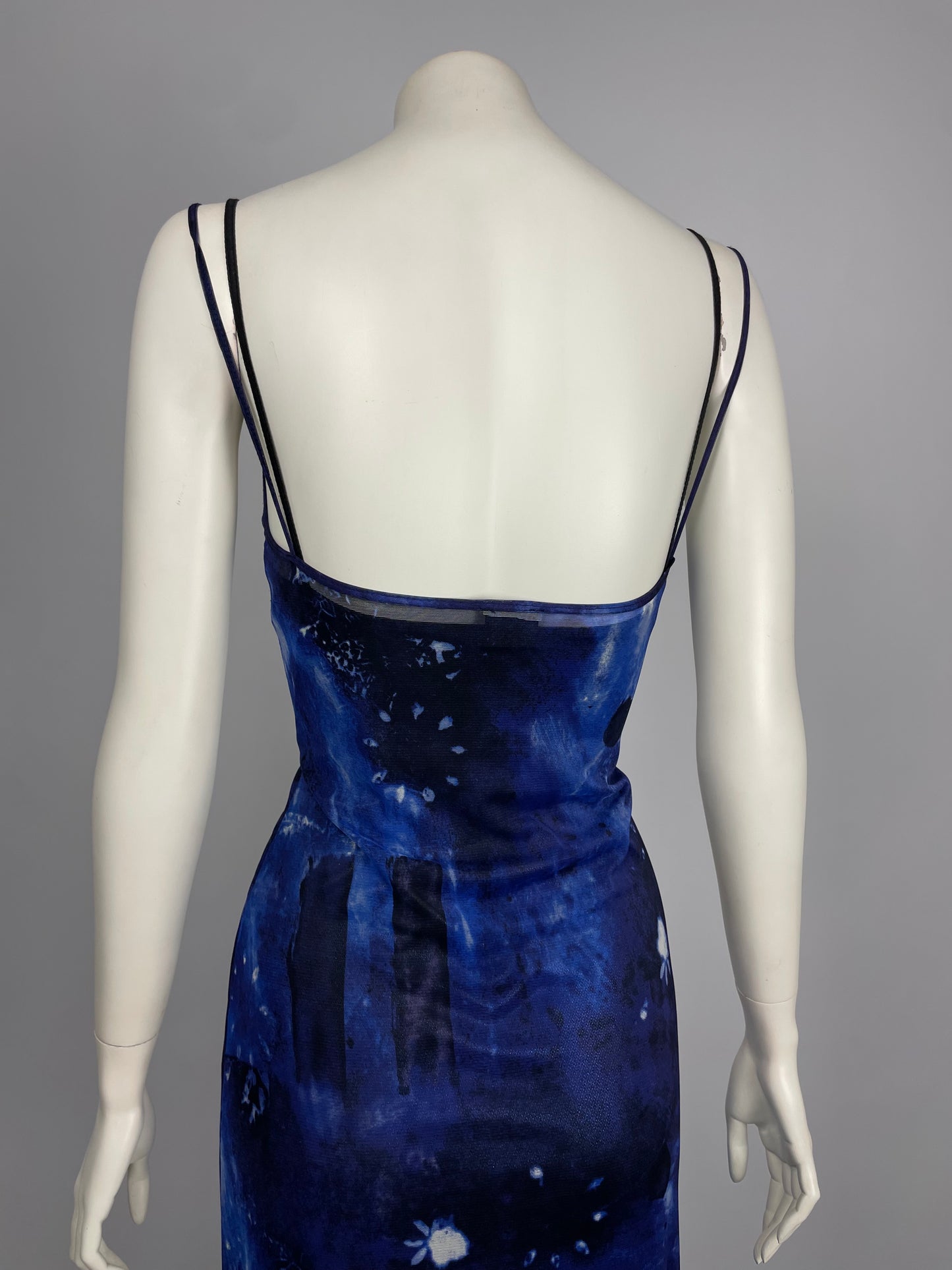 Plein Sud S/S 1998 Maxi Mesh Dress