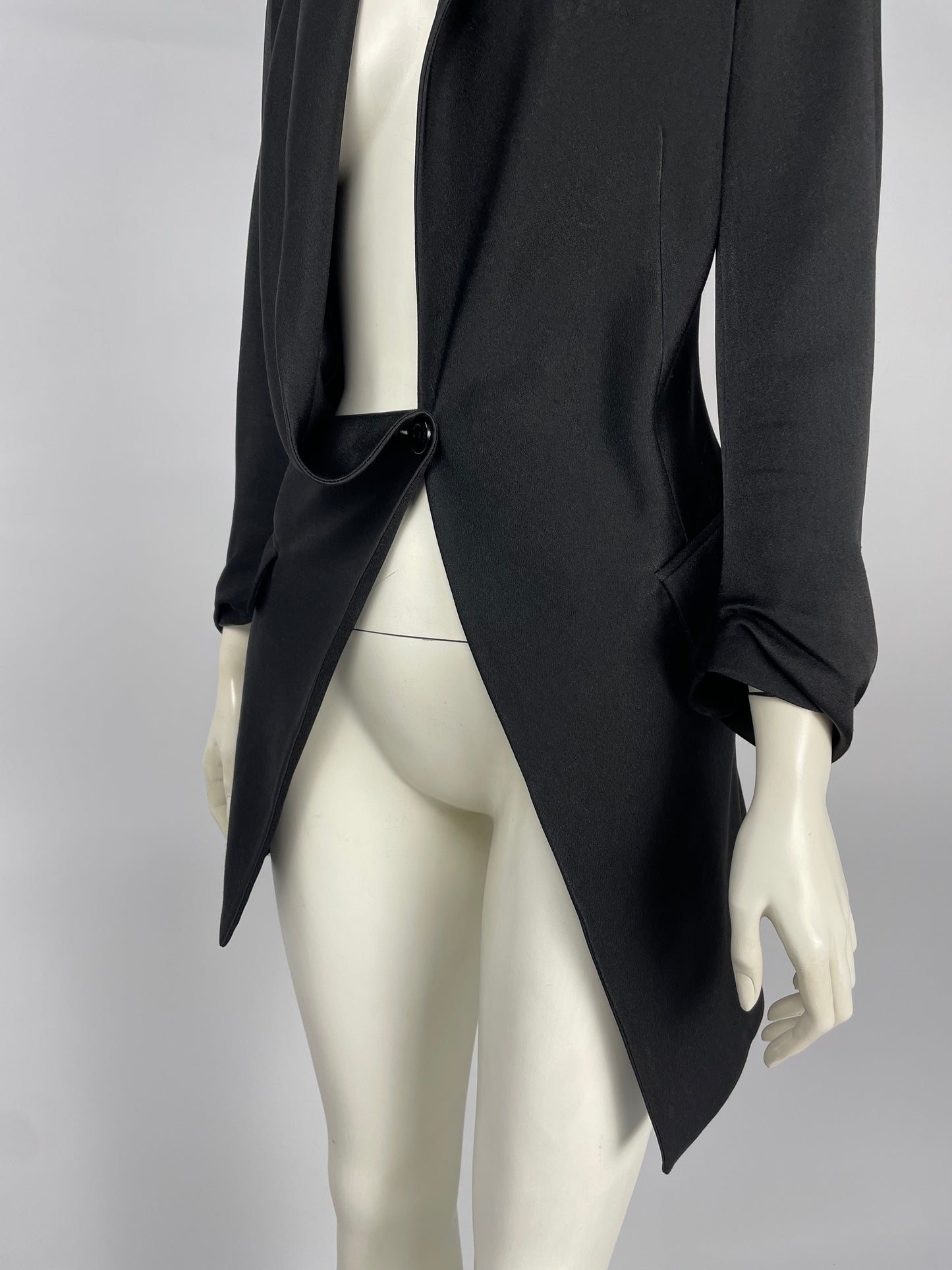 John Galliano S/S 2004 overlapped close up blazer