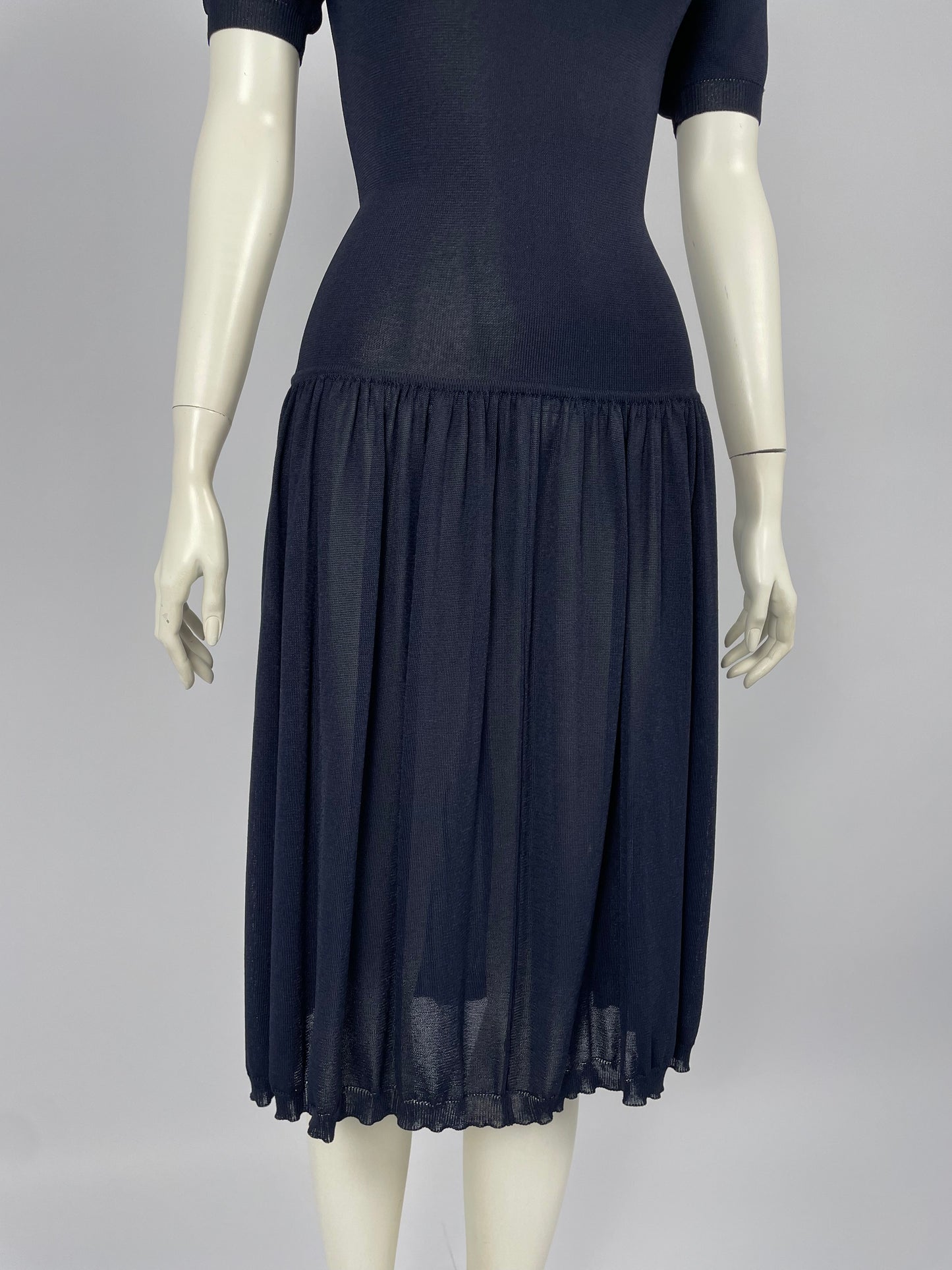 Dolce & Gabbana 1990’s heavy knit maxi dress.