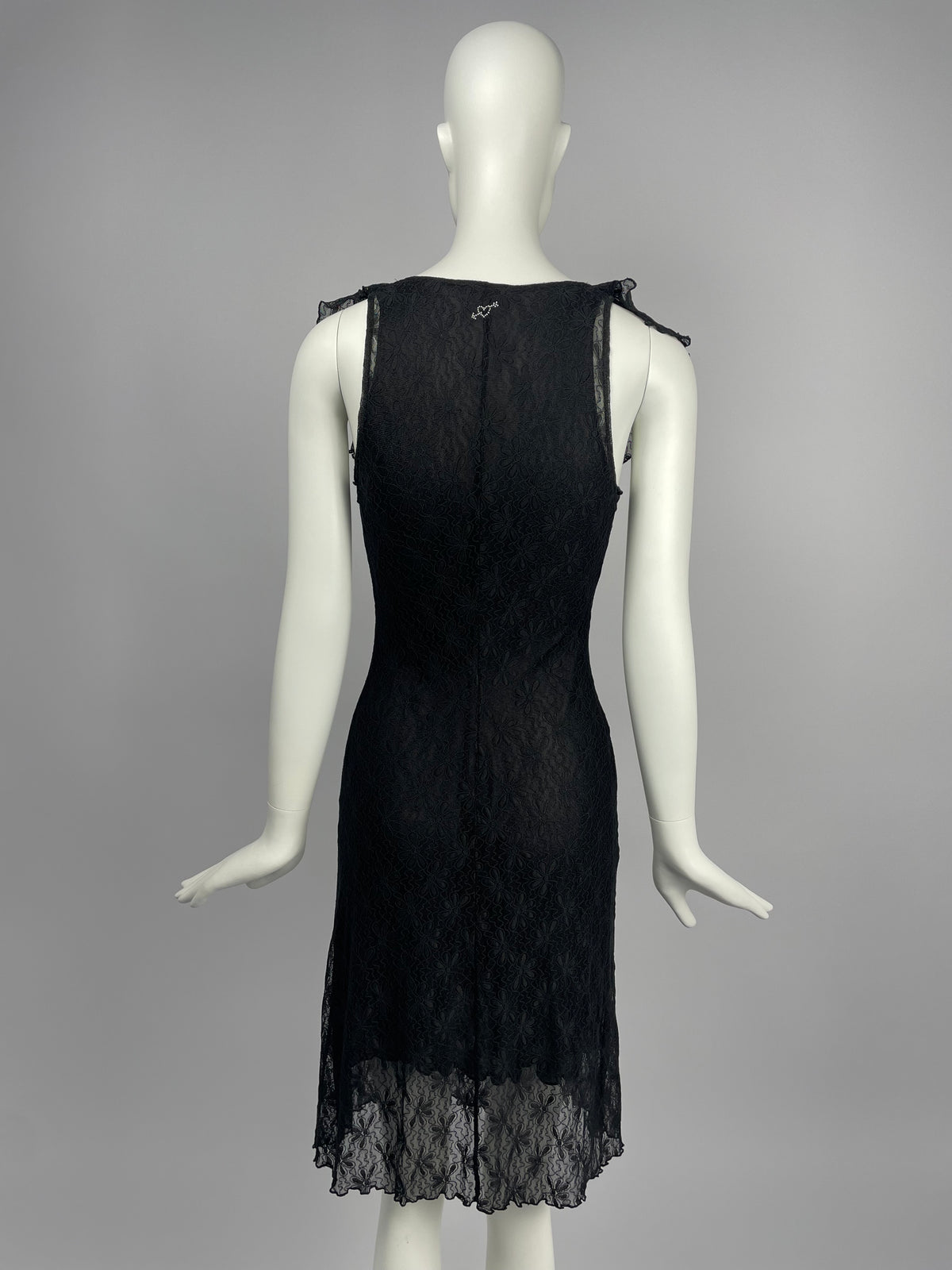 Blugirl Blumarine 2000's lace midi dress