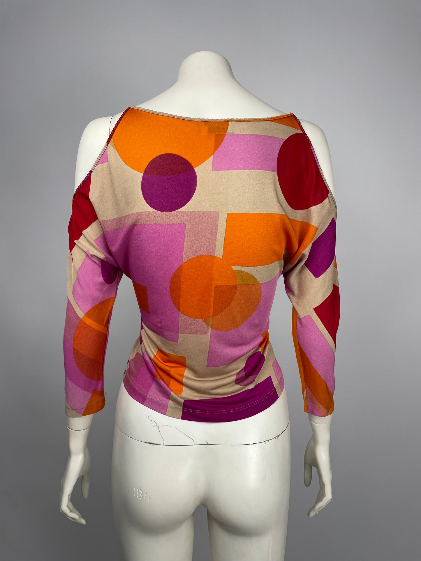 Claude Montana 2000’s Open shoulders blouse