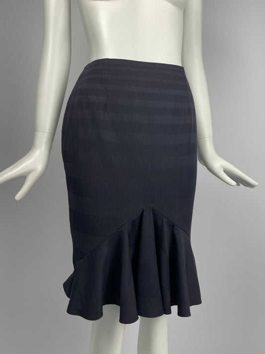 Dior by John Galliano 2000's flared mini skirt