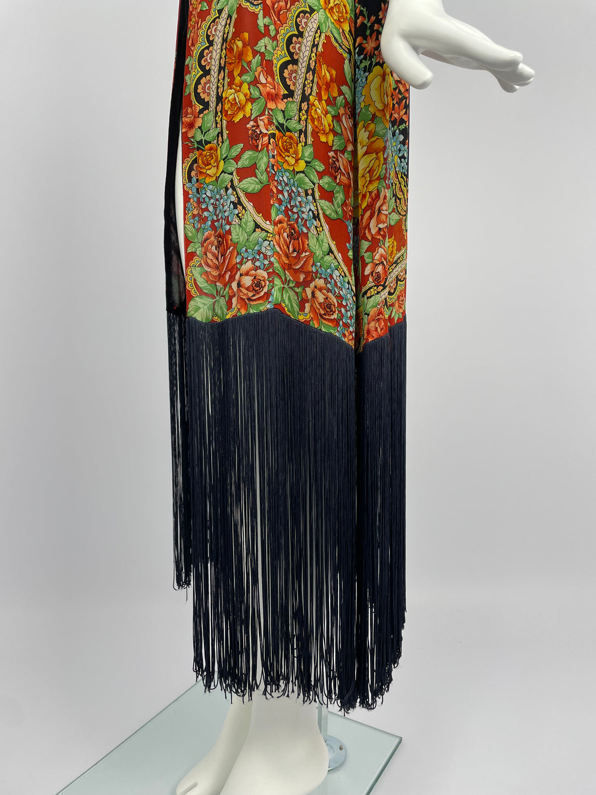 Dolce & Gabbana F/W 1993 fringes cardigan dress