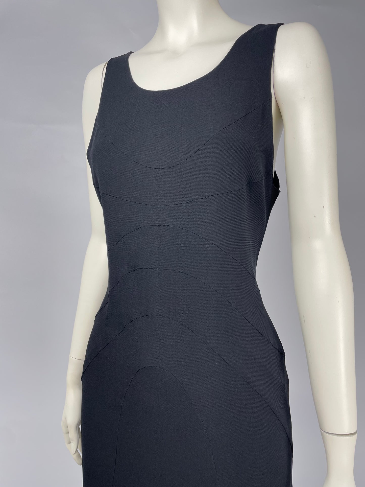 Chanel S/S 2005 Asymmetrical maxi dress