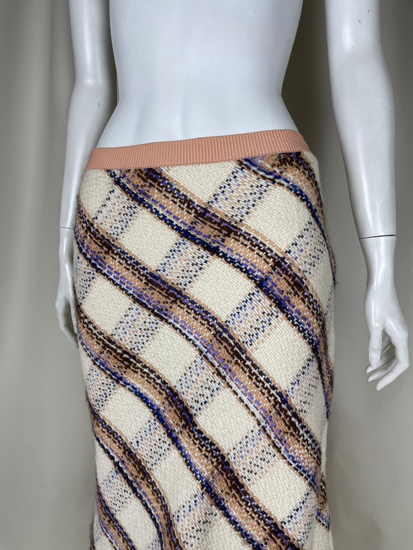 Miu Miu F/W 2000 Wool Skirt (M)