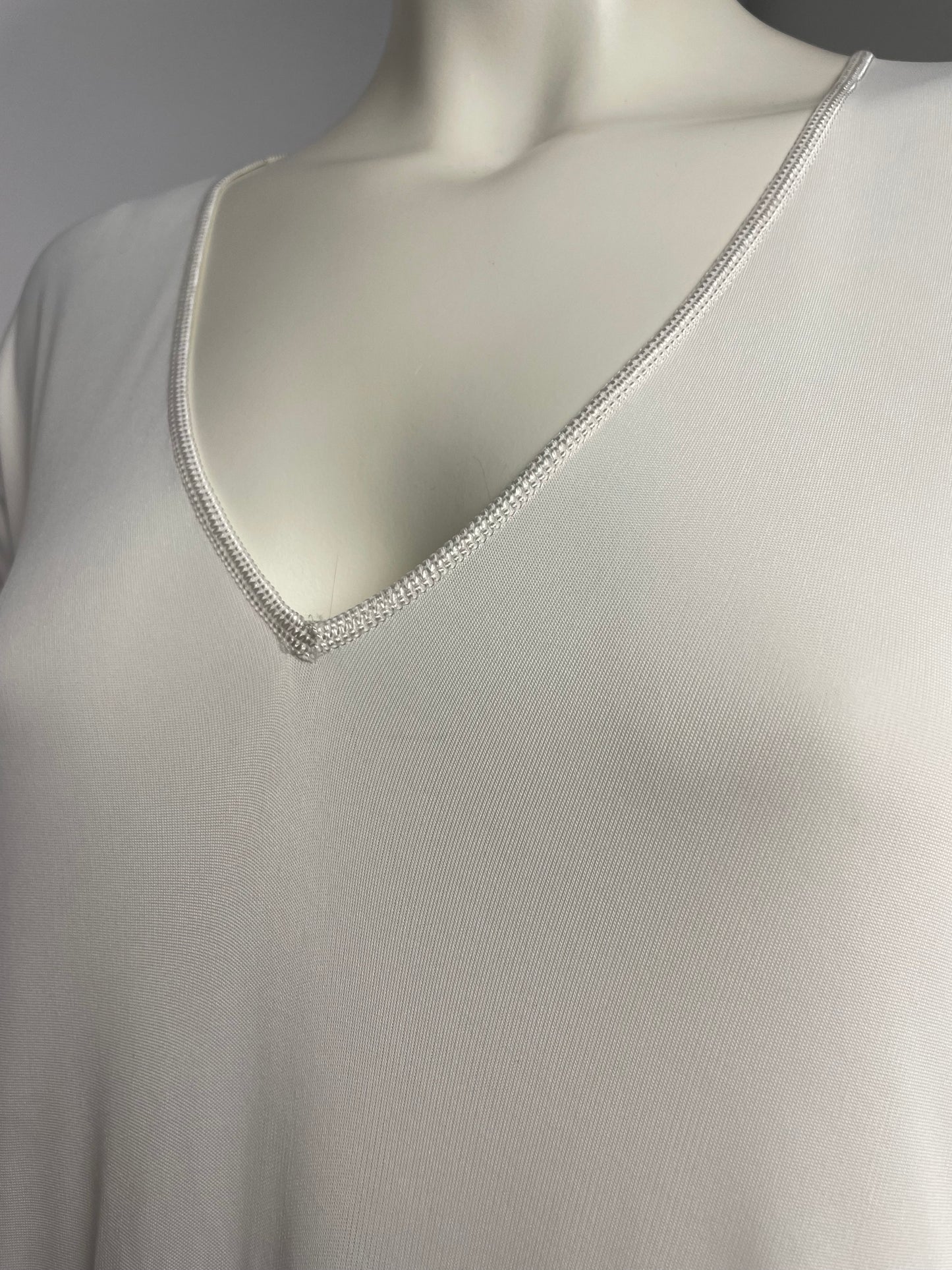 Jean Paul Gaultier white maxi dress