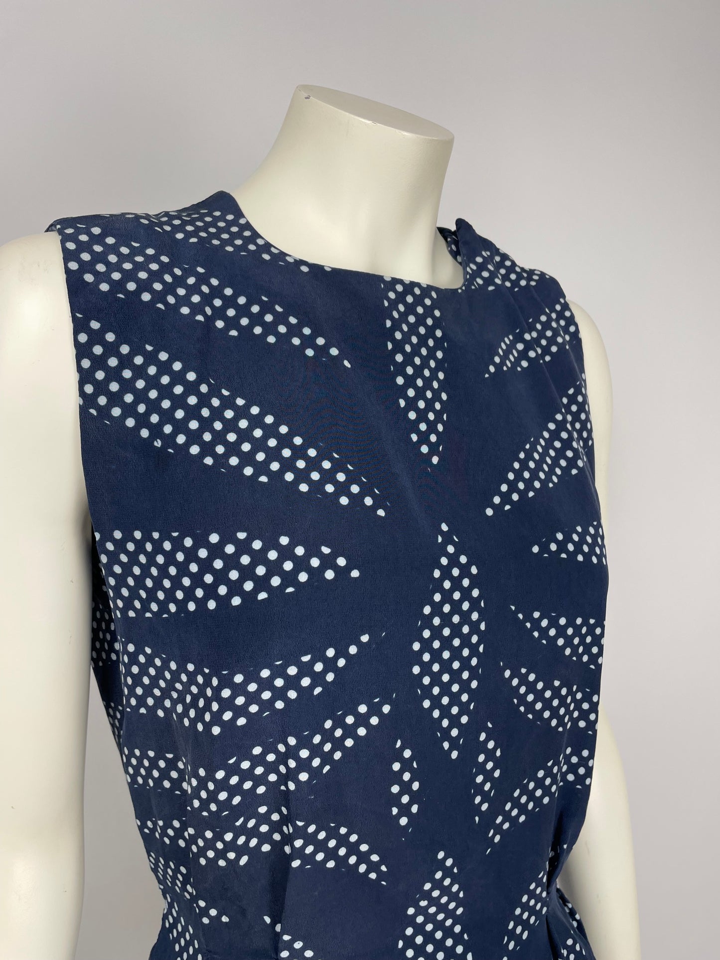 Givenchy Couture early 1990’s Polka print vest