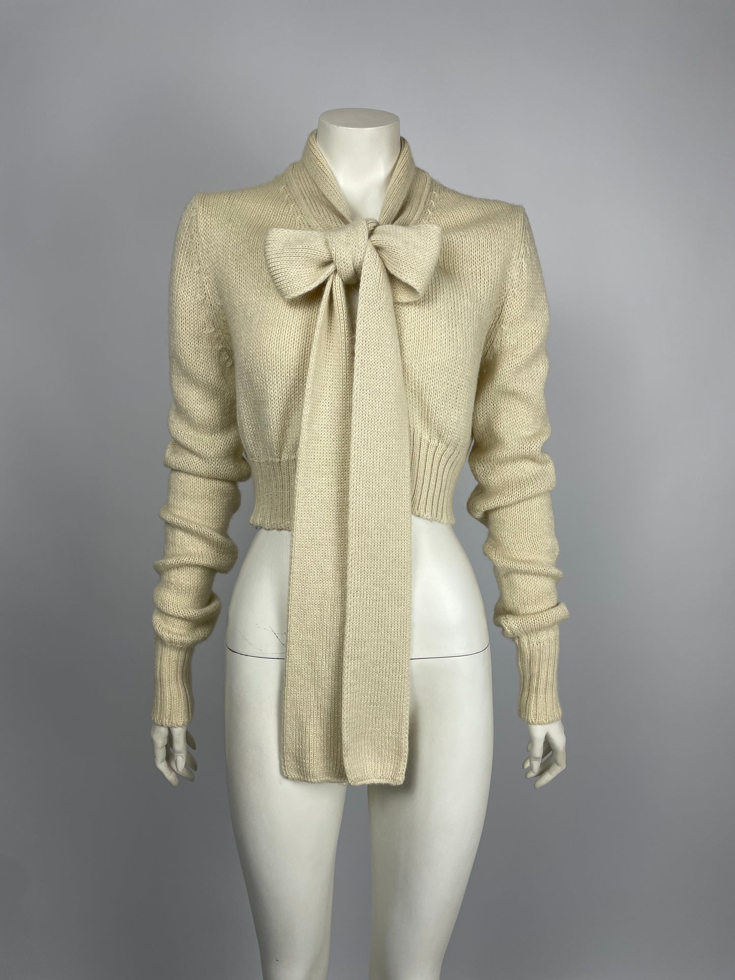 Dolce & Gabbana 2010’s Alpaca tie cardigan