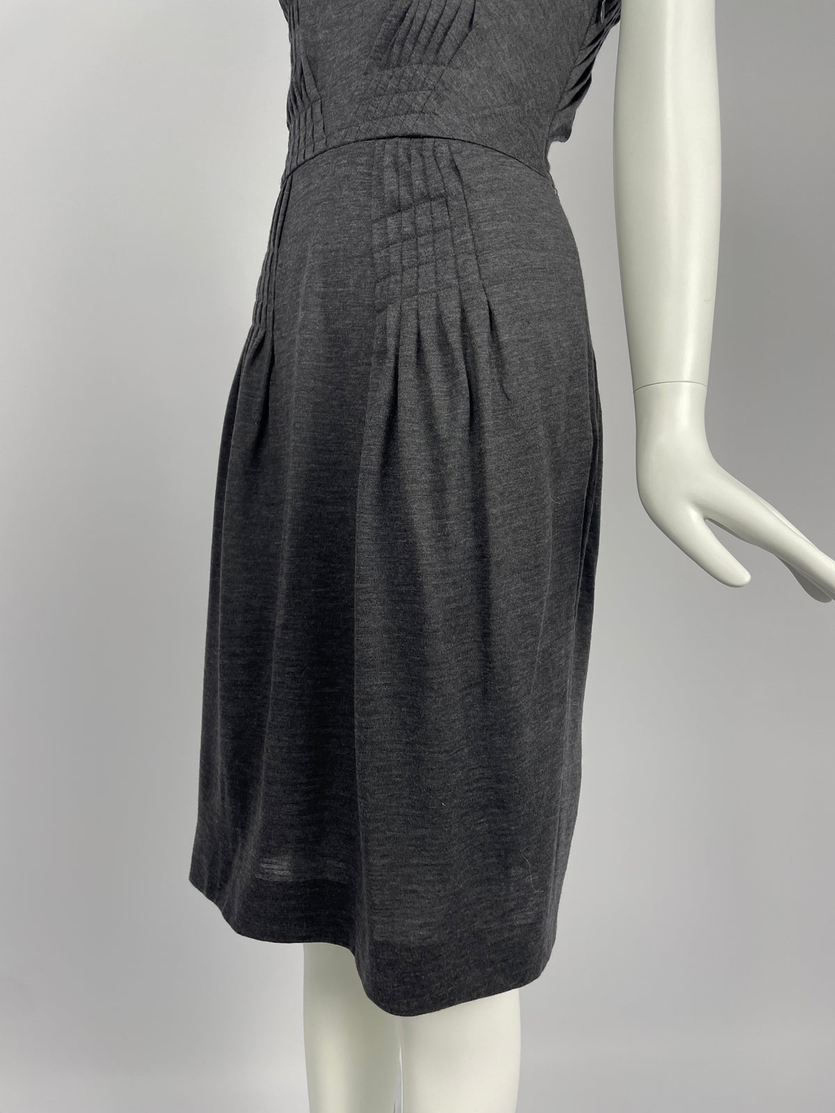 Dior by John Galliano F/W 2007 pleated maxi dress