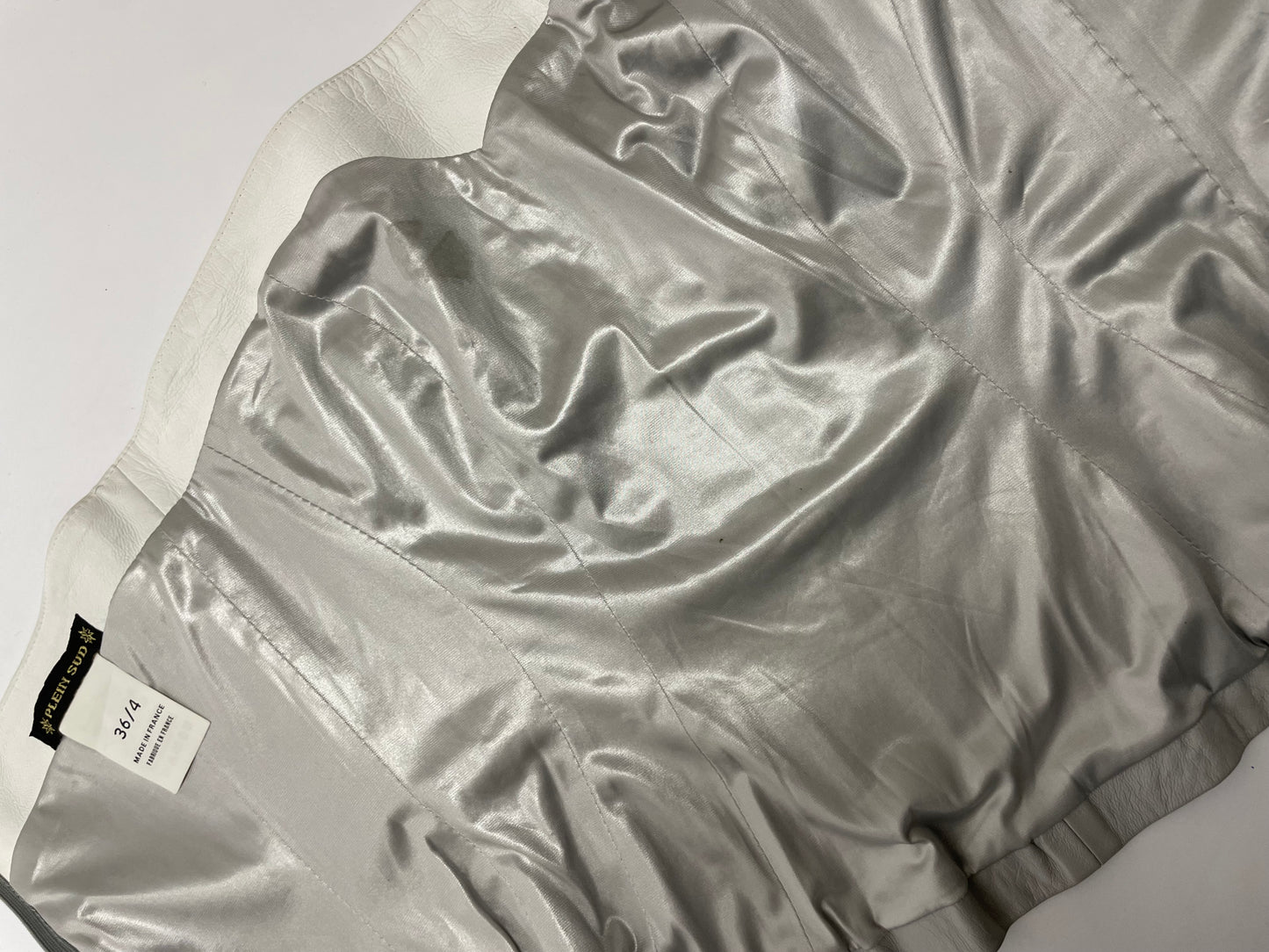 Plein Sud F/W 1991 Leather Bustier