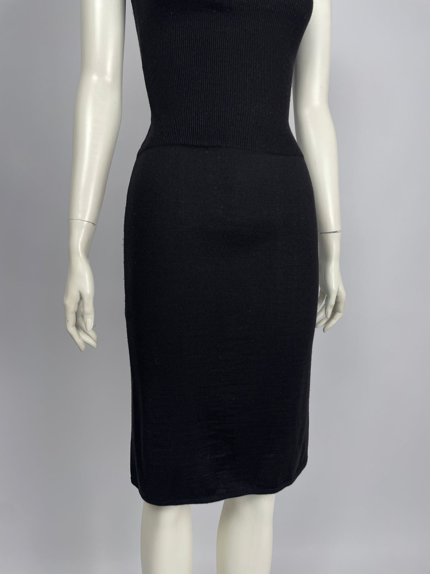 Dolce & Gabbana 2000’s Square neckline knit dress