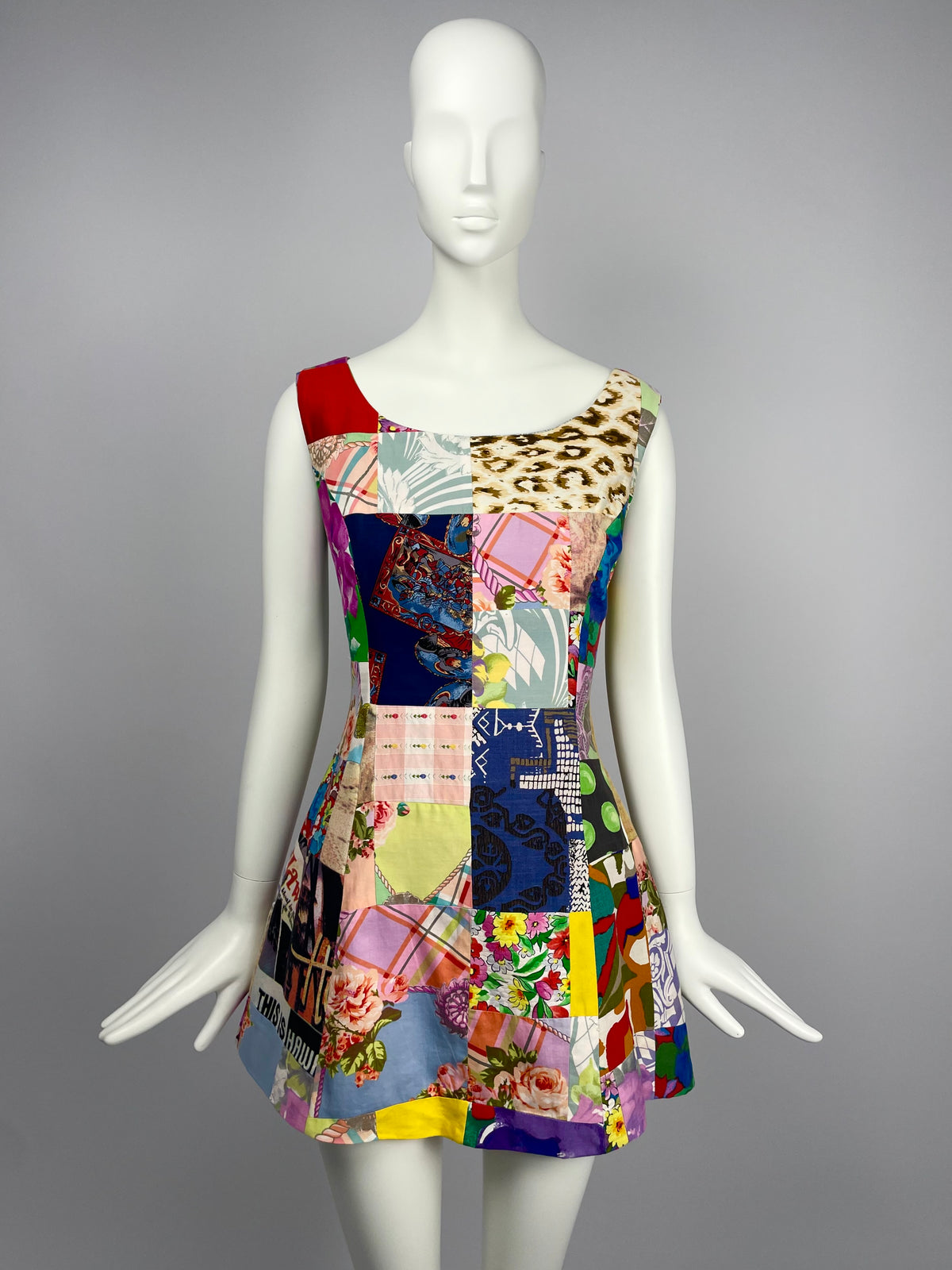 Dolce & Gabbana S/S 1993 Patchwork dress