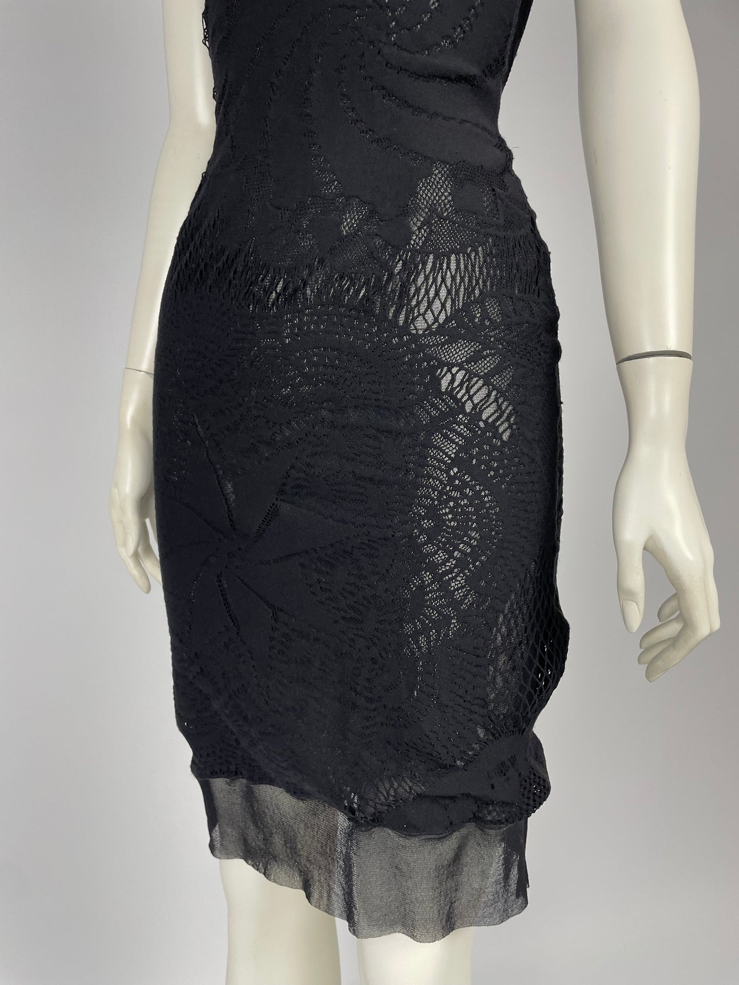 Jean Paul Gaultier S/S 2008 lace dress