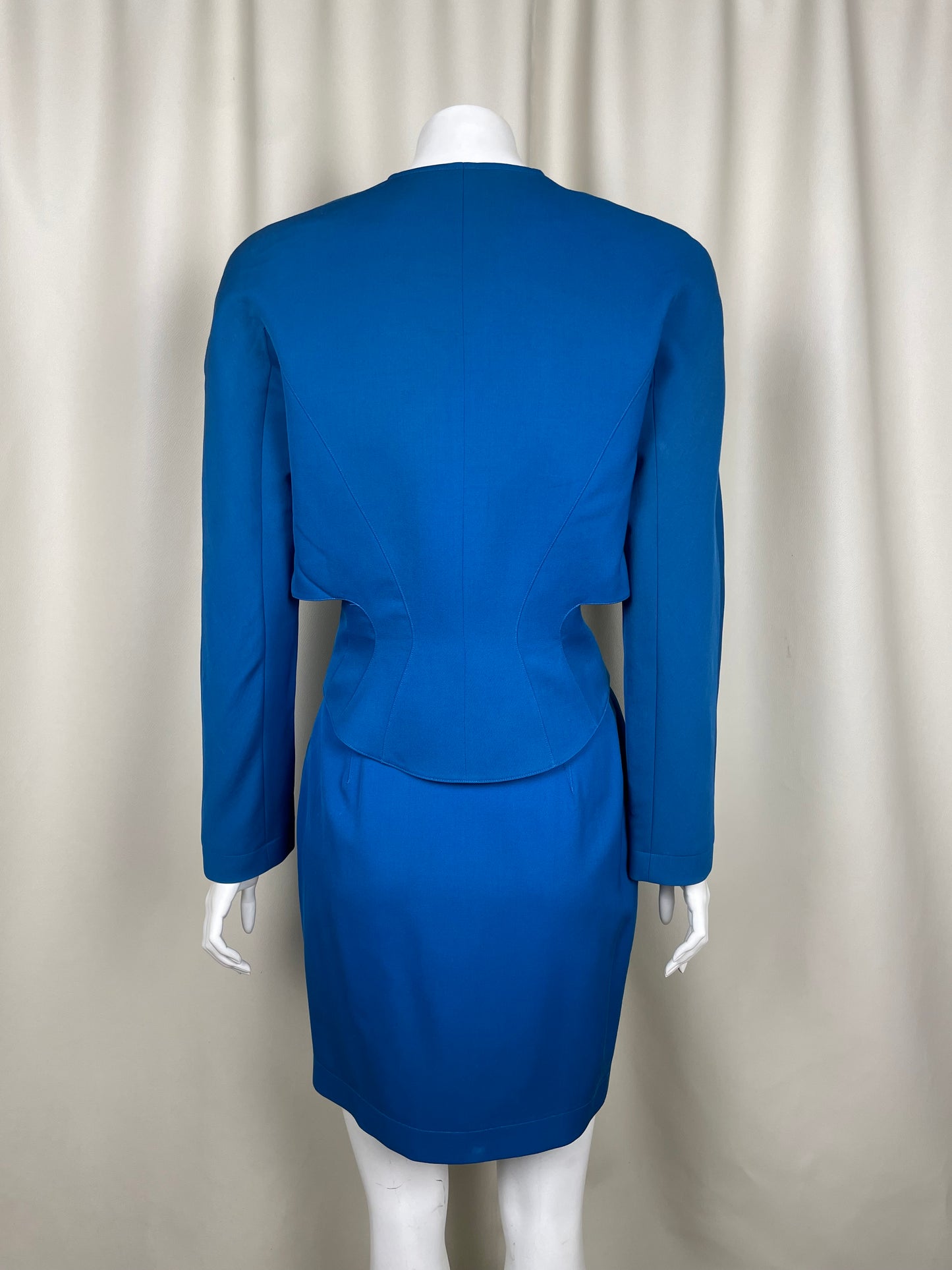 Thierry Mugler 1990’s Blue Space Suit (M)