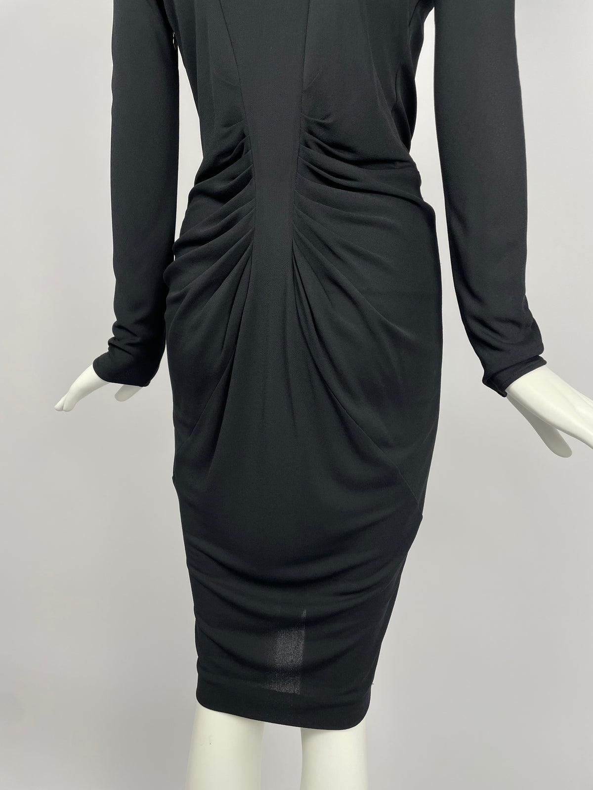 Dior by John Galliano F/W 2009 lace neckline dress