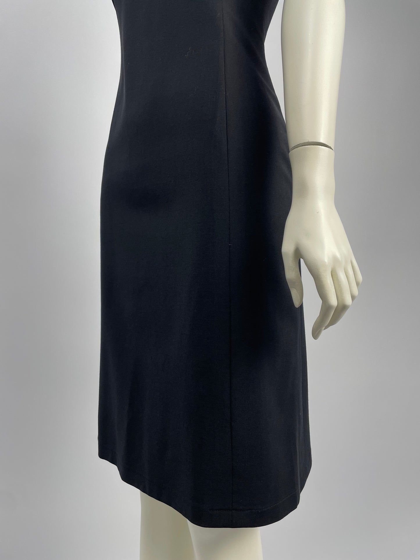 Gianni Versace 1990’s black sheath mini dress.