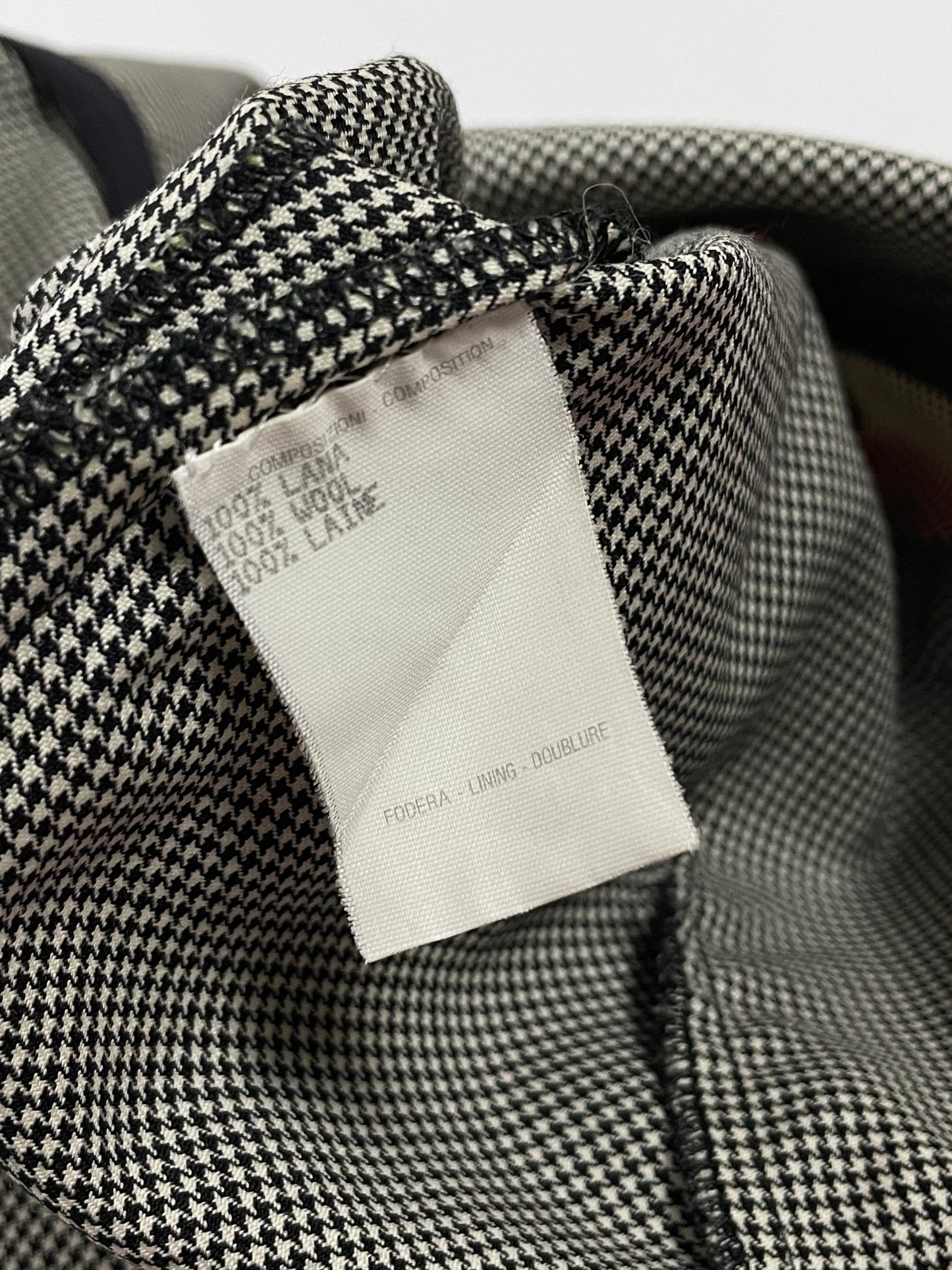 Gianni Versace F/W 1991 Houndstooth full set