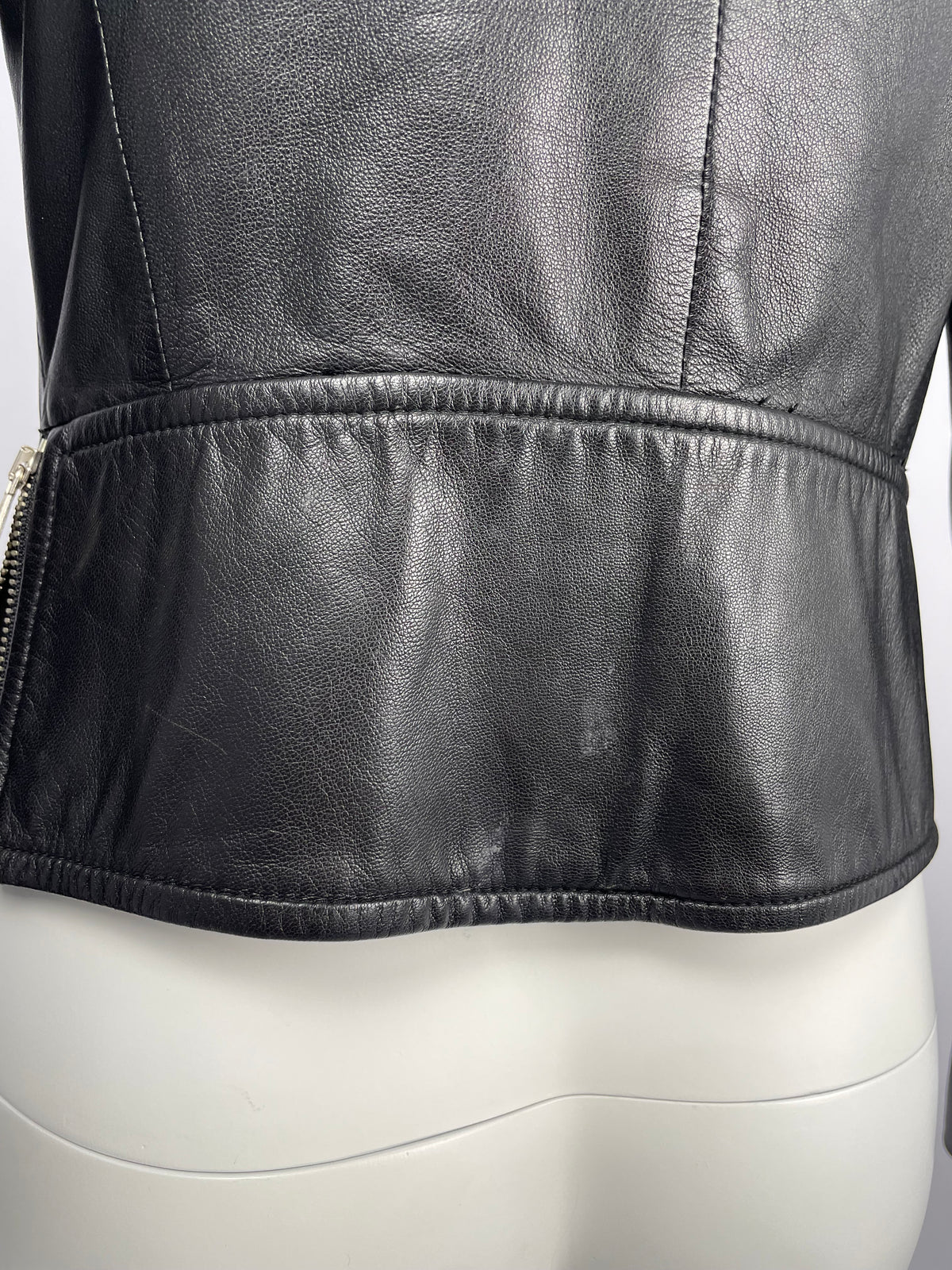 Plein sud 2000's Leather Moto Jacket