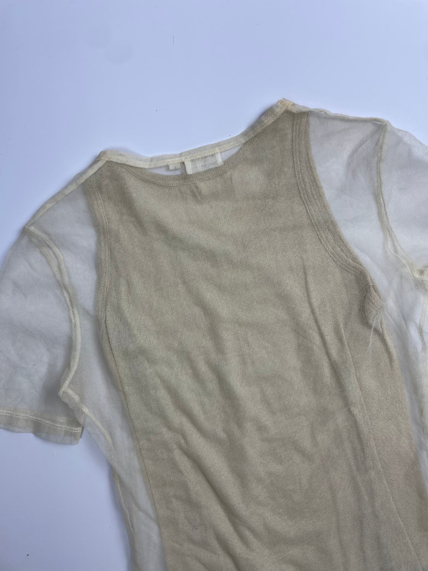Helmut Lang S/S 1999 Mesh Twin Set