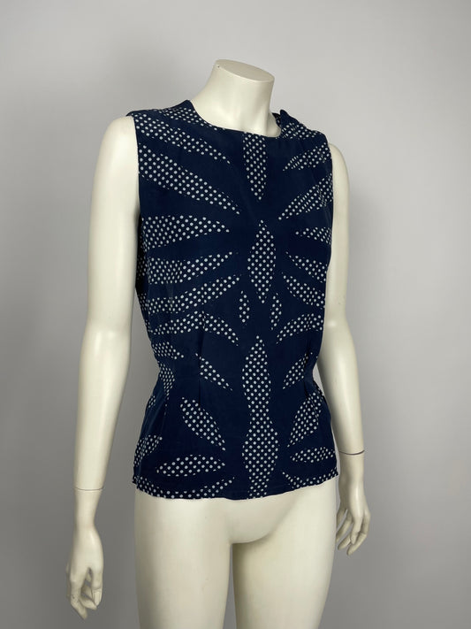 Givenchy Couture early 1990’s Polka print vest