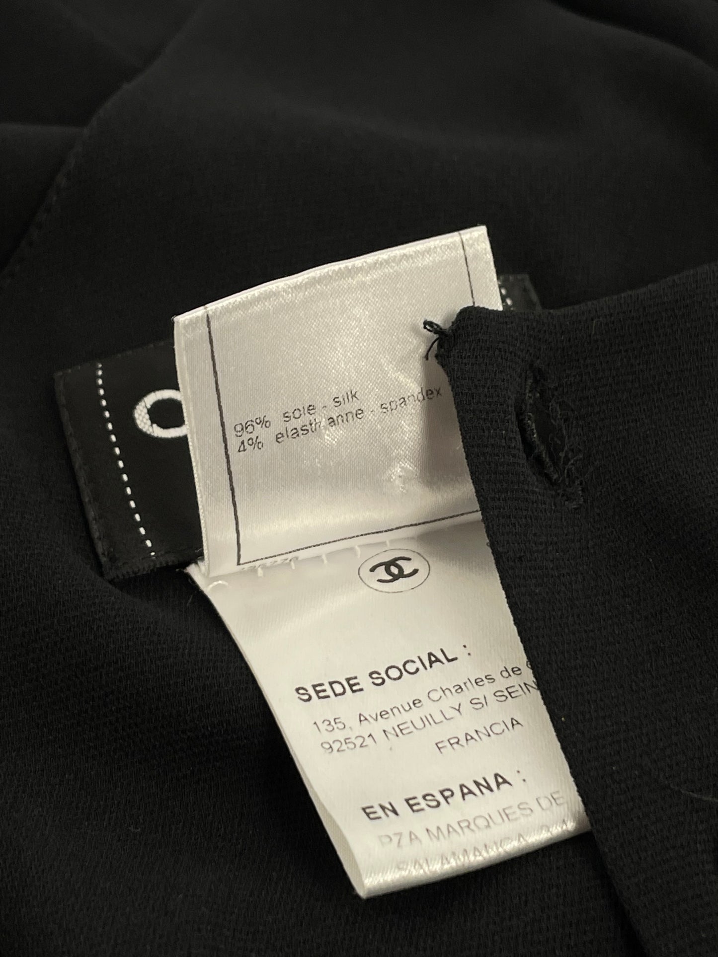 Chanel S/S 2005 Asymmetrical maxi dress