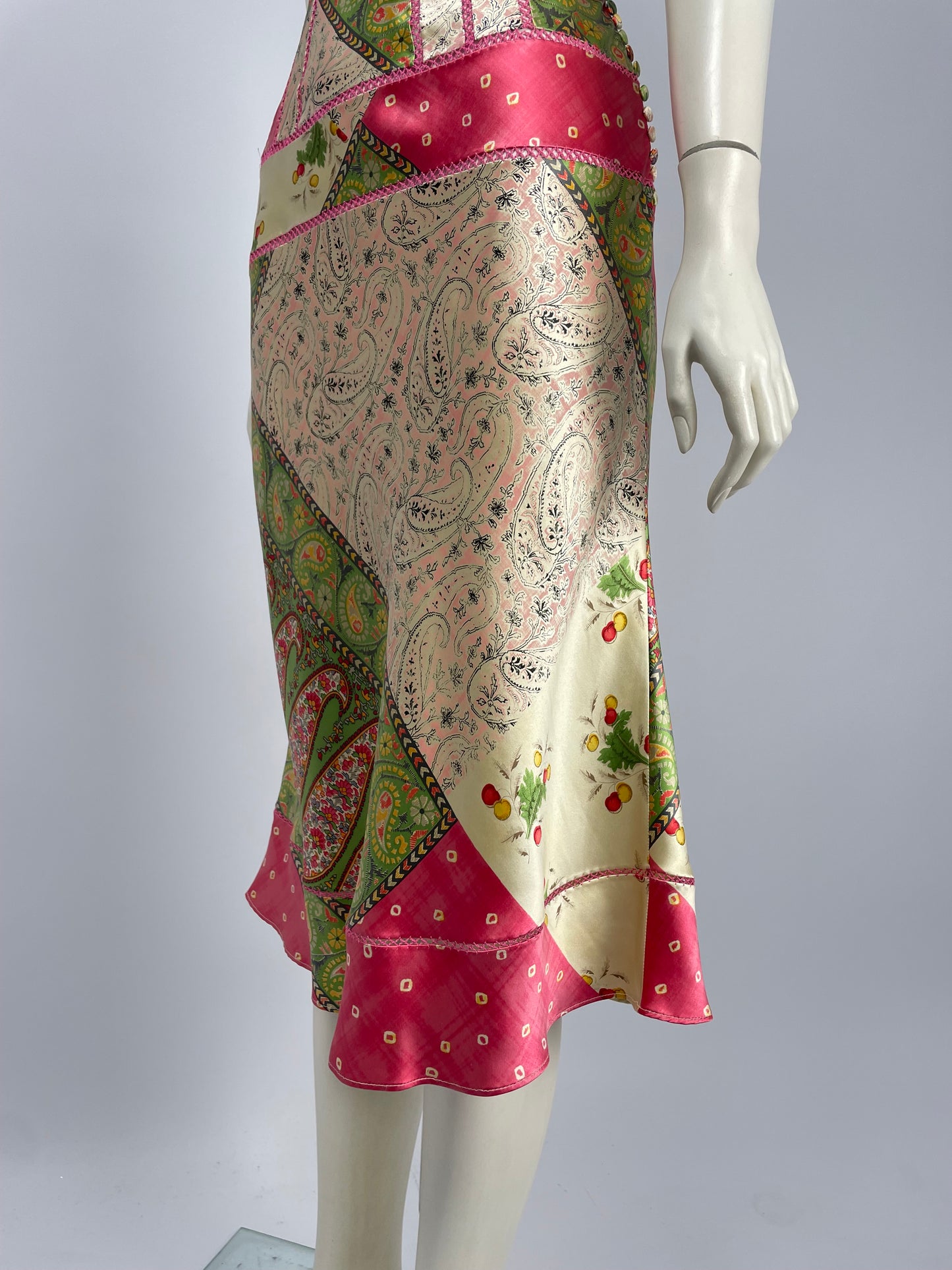 Dior by John Galliano S/S 2004 Bias Cut Maxi Dress