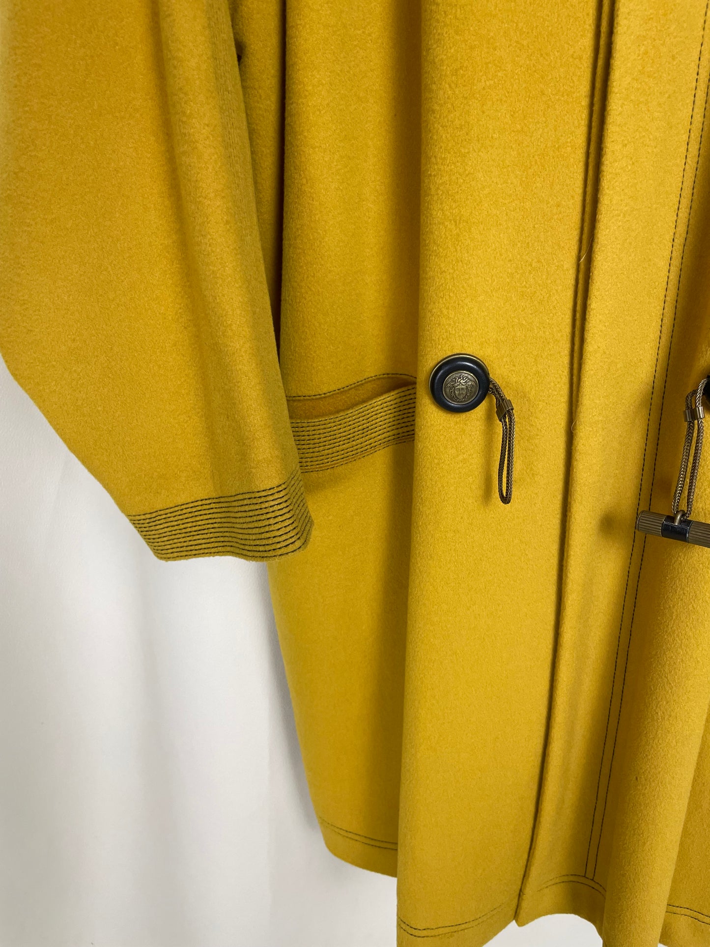 Gianni Versace Man F/W 1992 Wool Coat