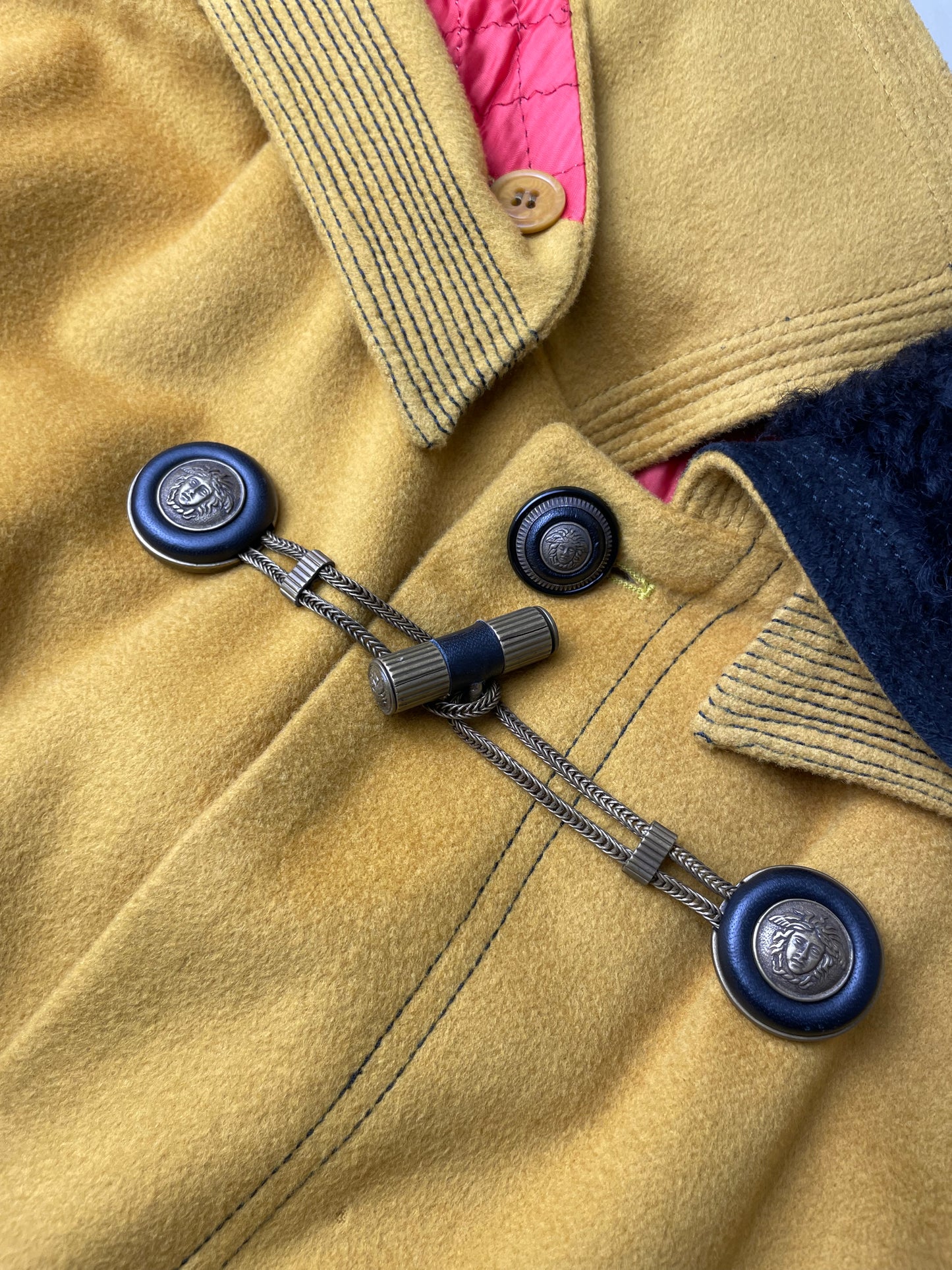Gianni Versace Man F/W 1992 Wool Coat