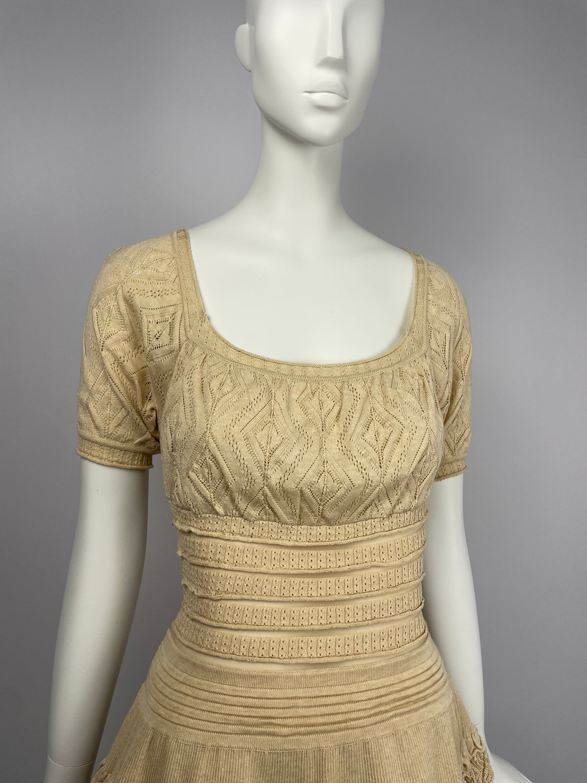 Blumarine 2000's Ruffled mini dress