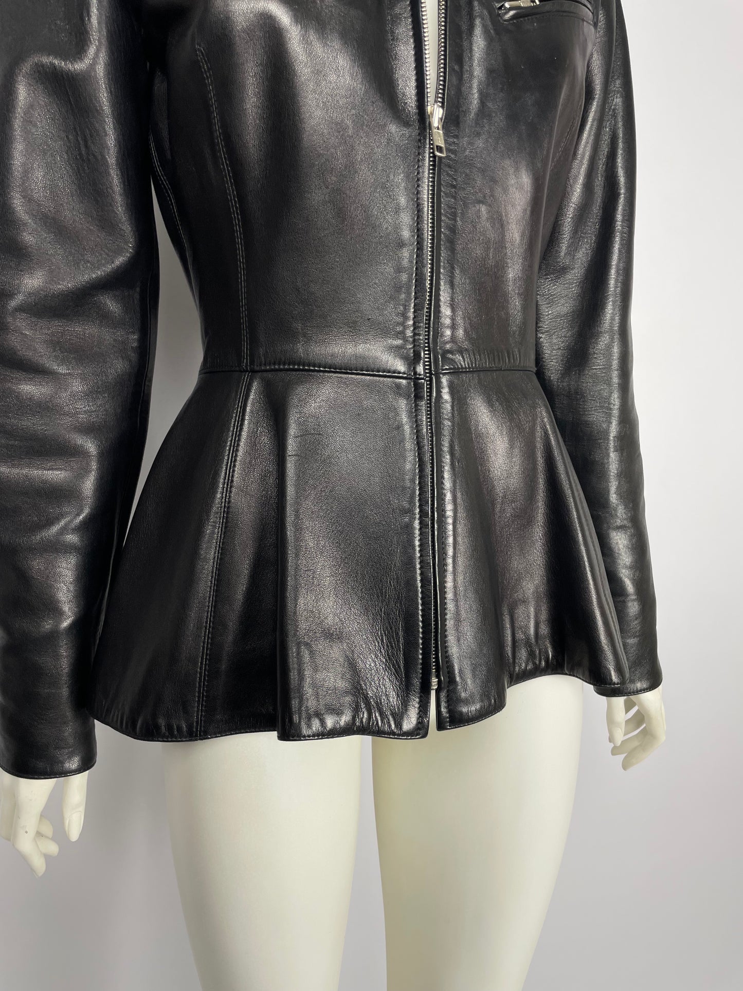 Claude Montana F/W 1992 Ideal Cuirs Leather Jacket