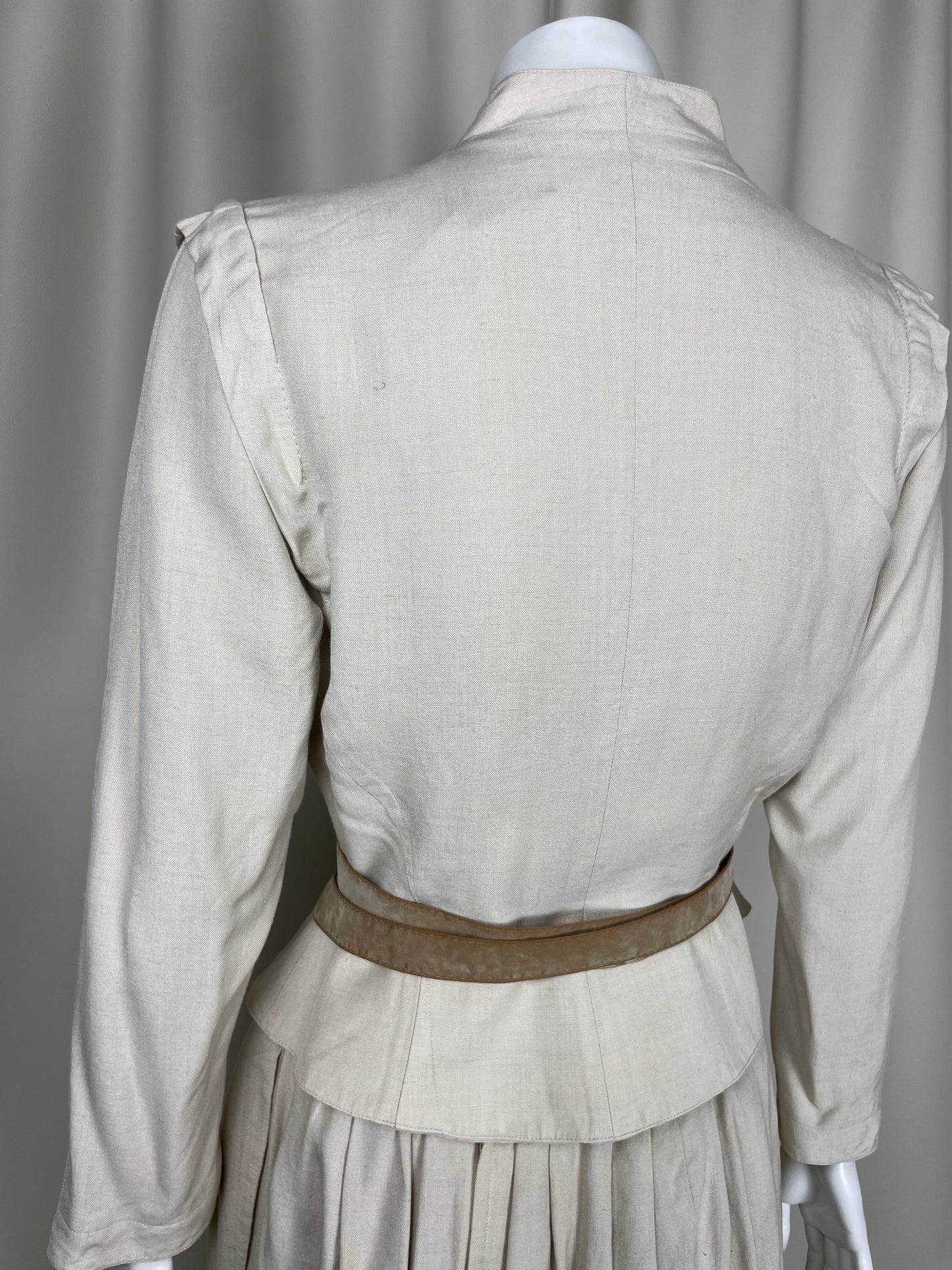 Thierry Mugler 1990’s Beige Bondage Space Suit (M)