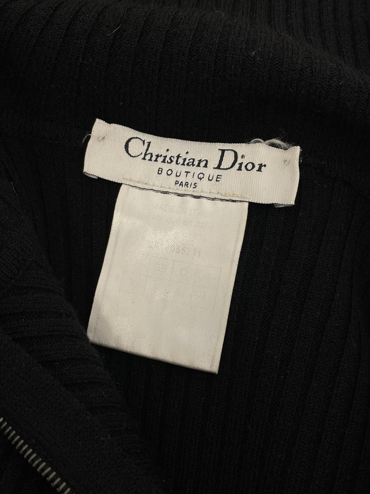 Dior by John Galliano F/W 2002 knit sweater