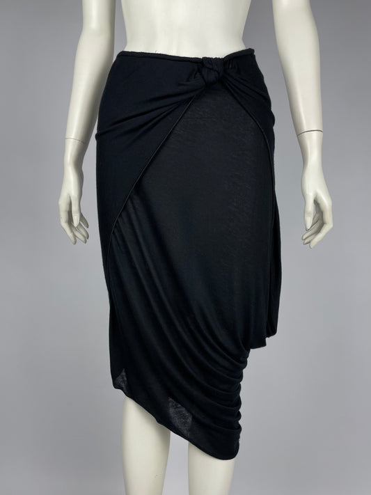 Giorgio Armani 2000’s knot gathered skirt