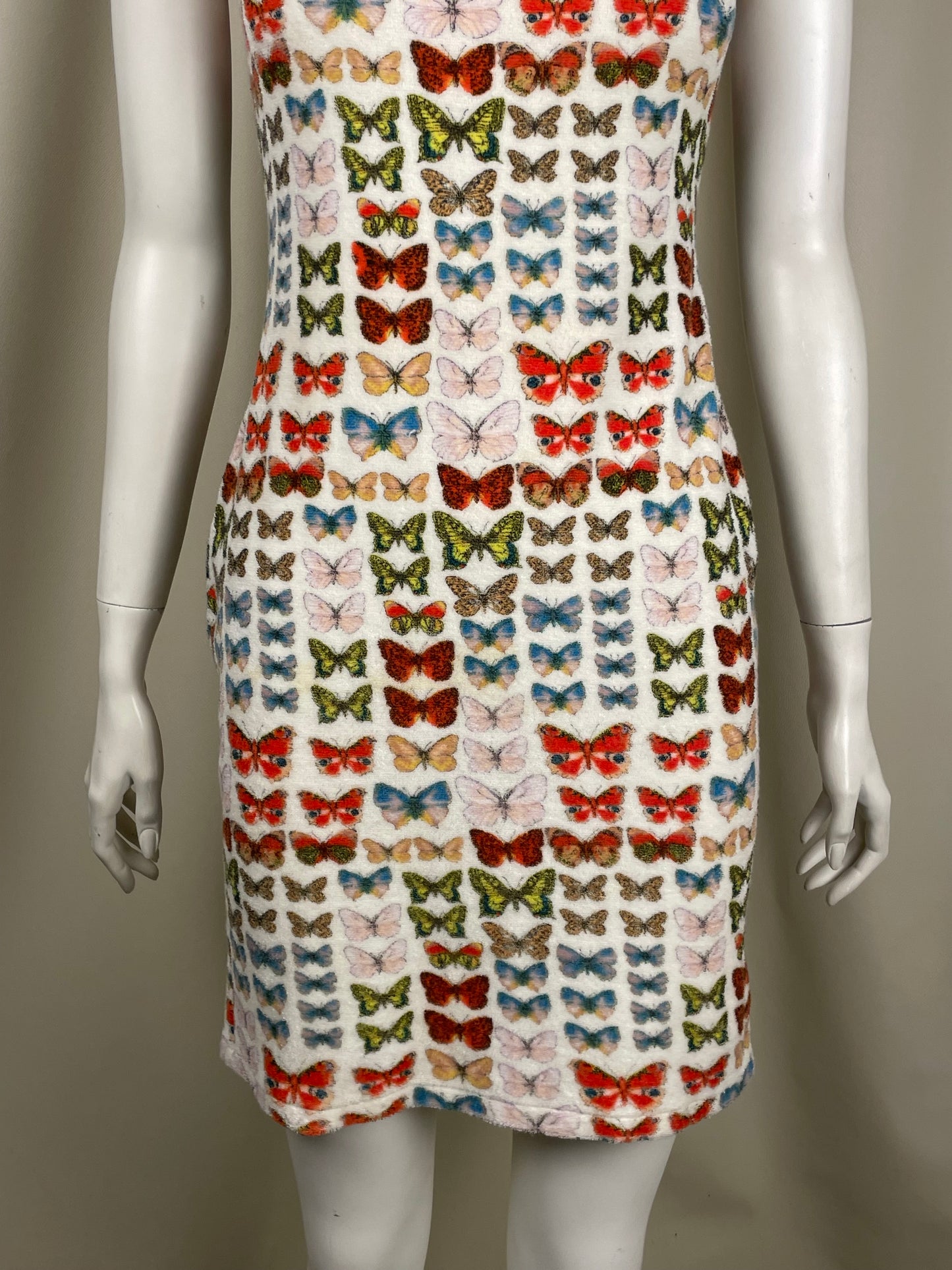 Gianni Versace Couture S/S 2016 Towel Butterfly Dress (M)